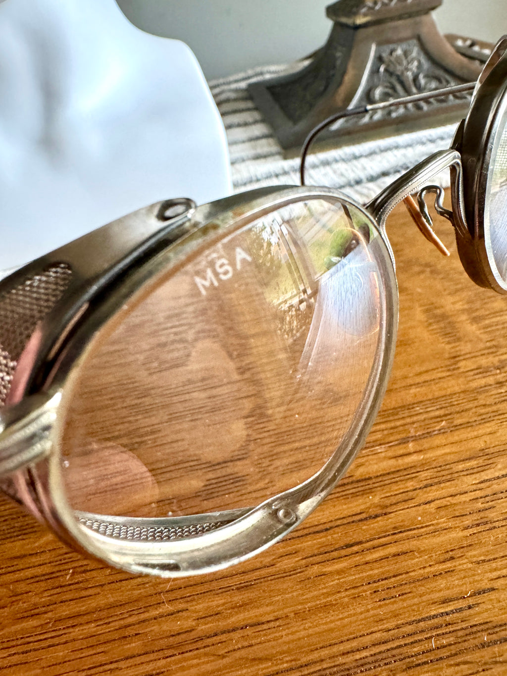 American Optic Ful-Vue Silver Safety Glasses | AO Ful-Vue RIding Eyewear