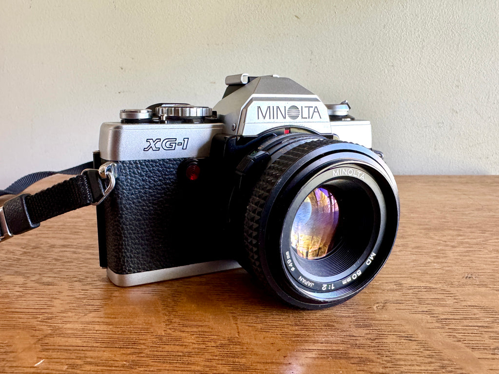 Vtg Minolta XG-1 35mm Film Camera ~ Minolta XG-1 SLR Manual 35MM Camera