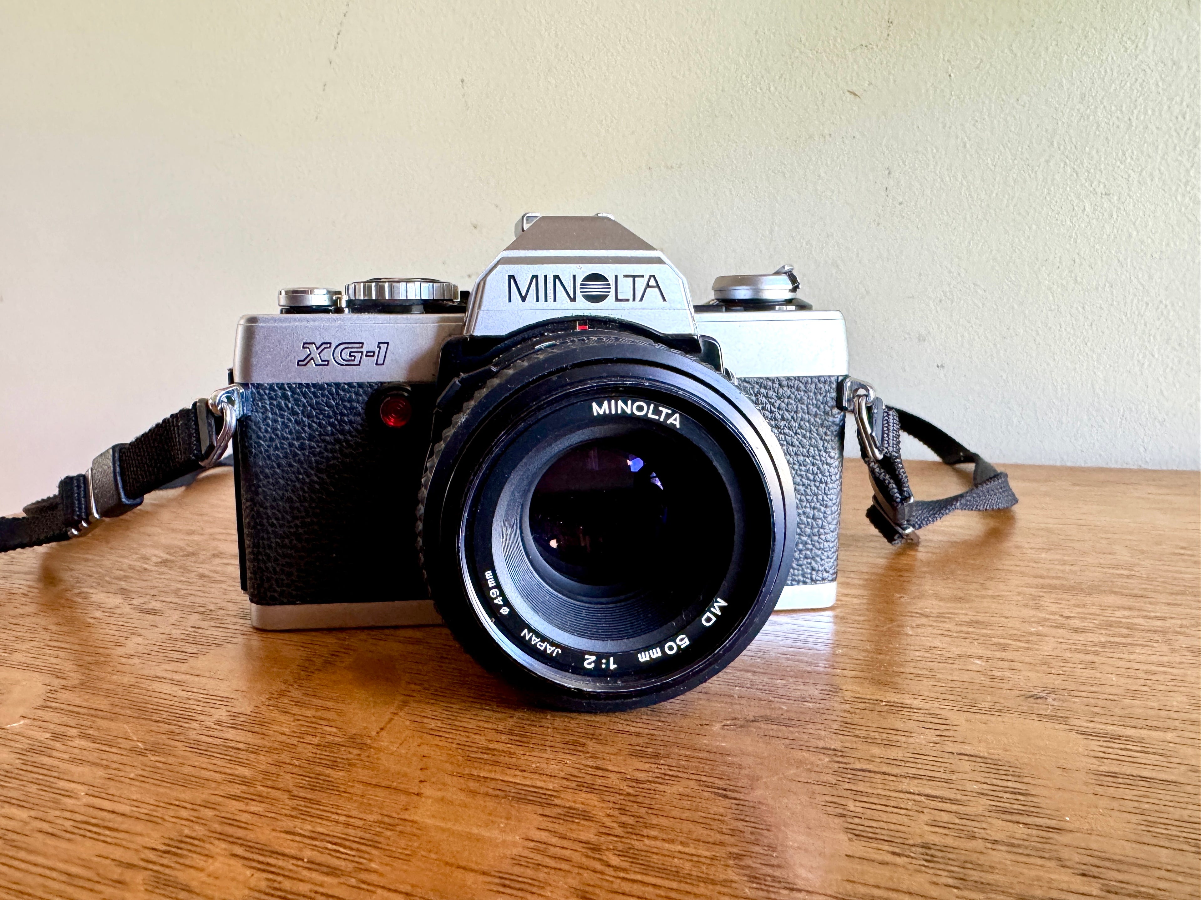 Vtg Minolta XG-1 35mm Film Camera ~ Minolta XG-1 SLR Manual 35MM Camera