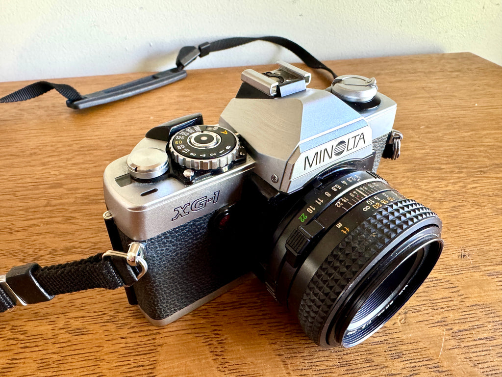 Vtg Minolta XG-1 35mm Film Camera ~ Minolta XG-1 SLR Manual 35MM Camera