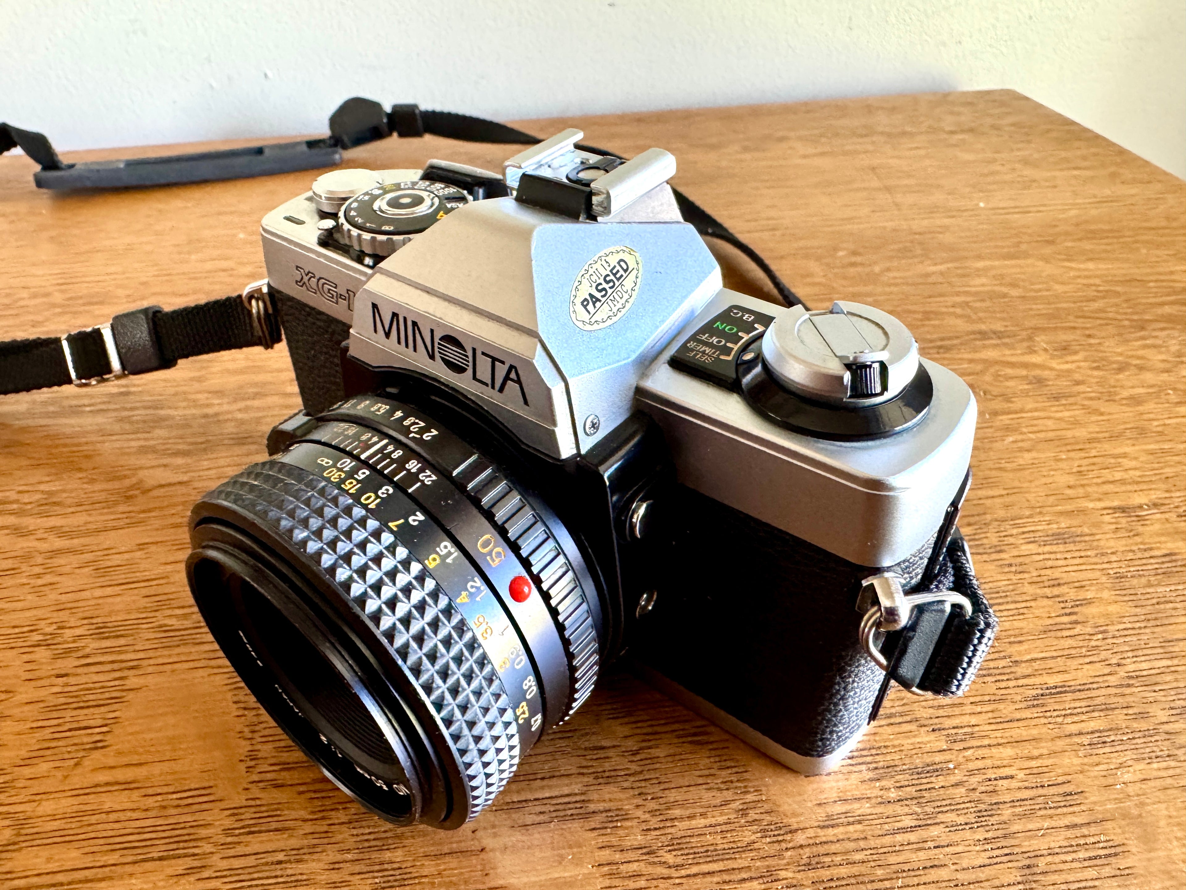 Vtg Minolta XG-1 35mm Film Camera ~ Minolta XG-1 SLR Manual 35MM Camera