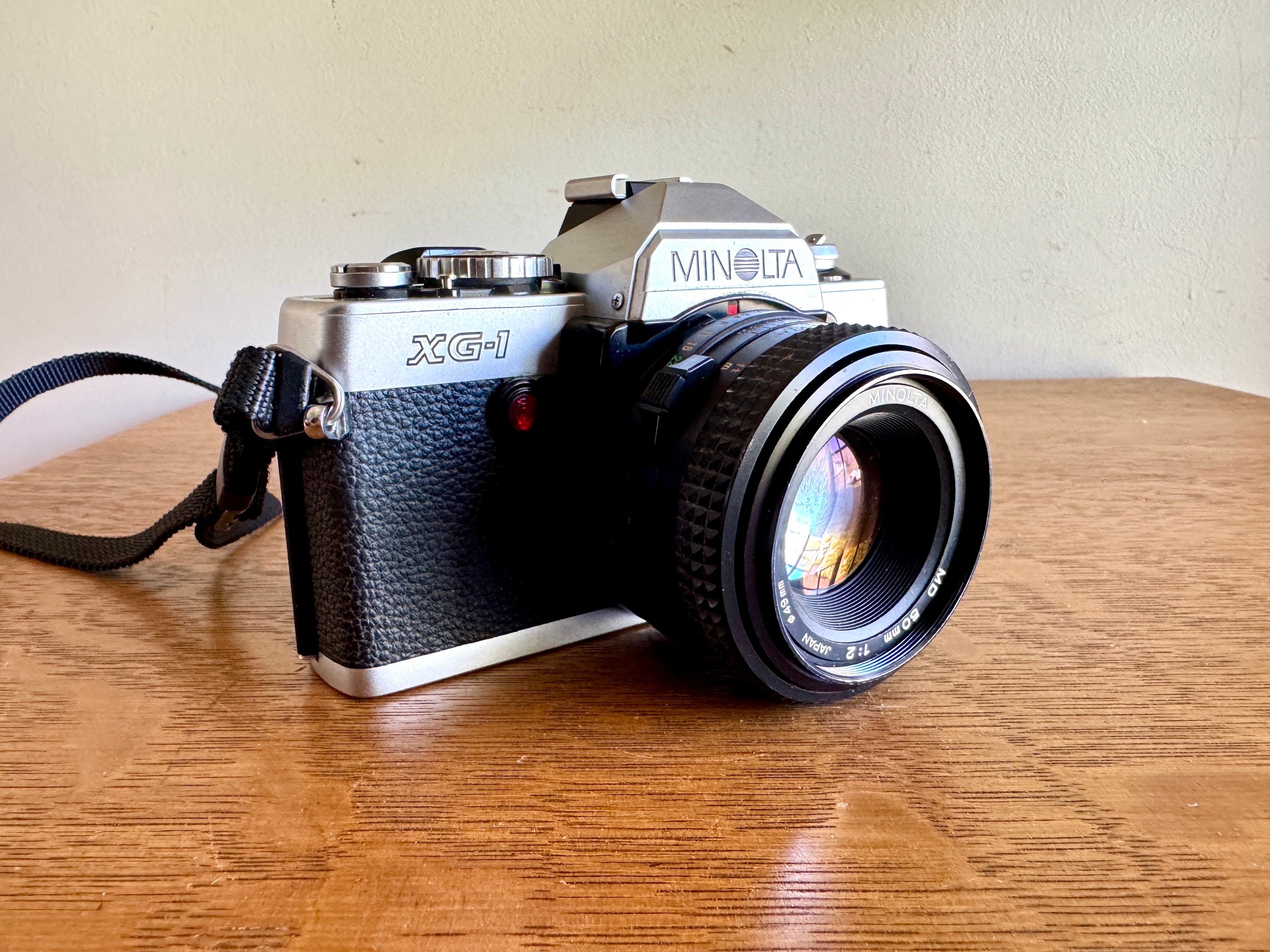 Vtg Minolta XG-1 35mm Film Camera ~ Minolta XG-1 SLR Manual 35MM Camera