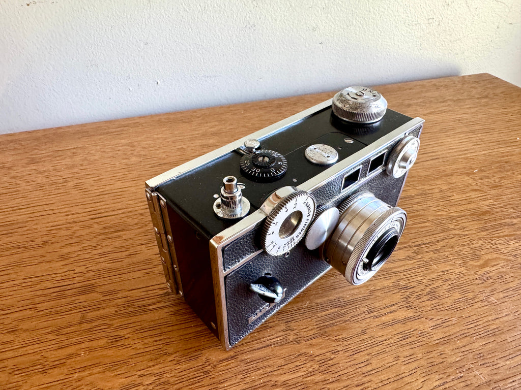 1930's Argus C3 Rangefinder 35MM Film Camera With Cintar F/3.5 Lens (Untested)