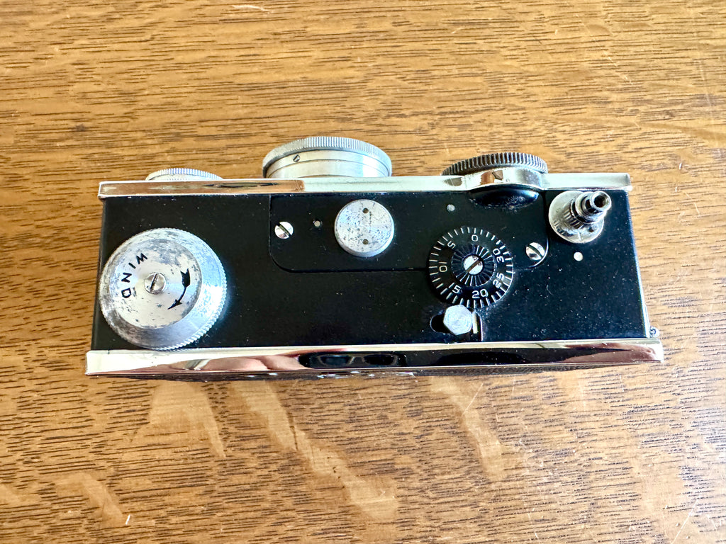 1930's Argus C3 Rangefinder 35MM Film Camera With Cintar F/3.5 Lens (Untested)