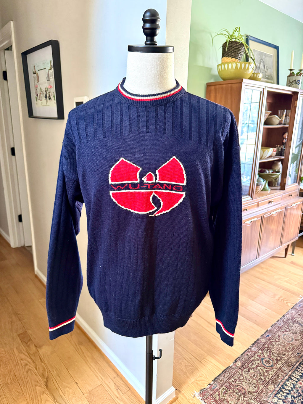 90's Wu-Tang Embroidered Sweater (XL)