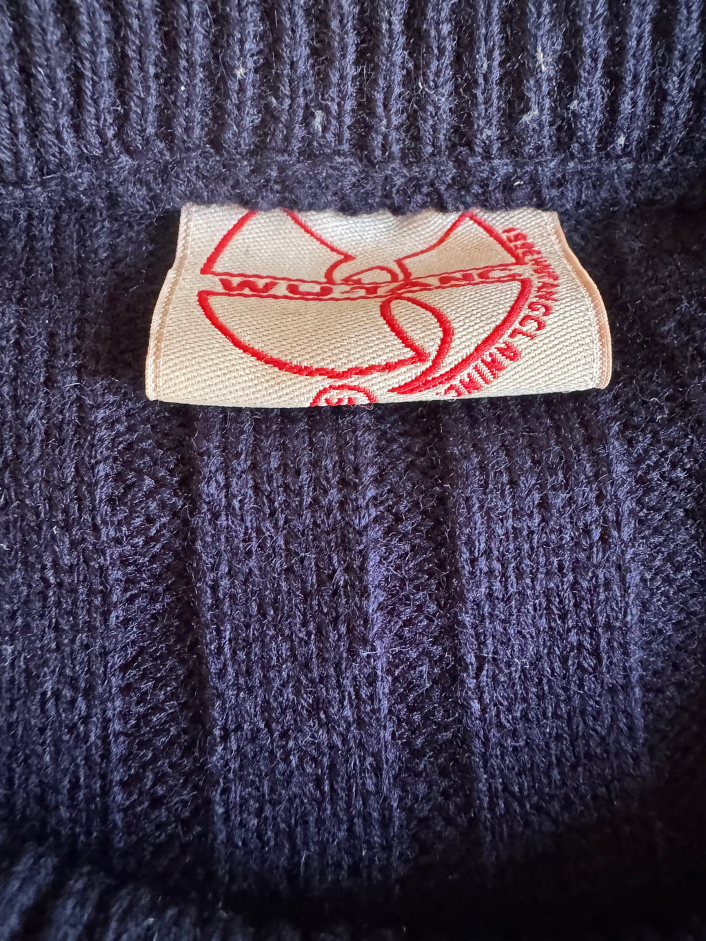 90's Wu-Tang Embroidered Sweater (XL)