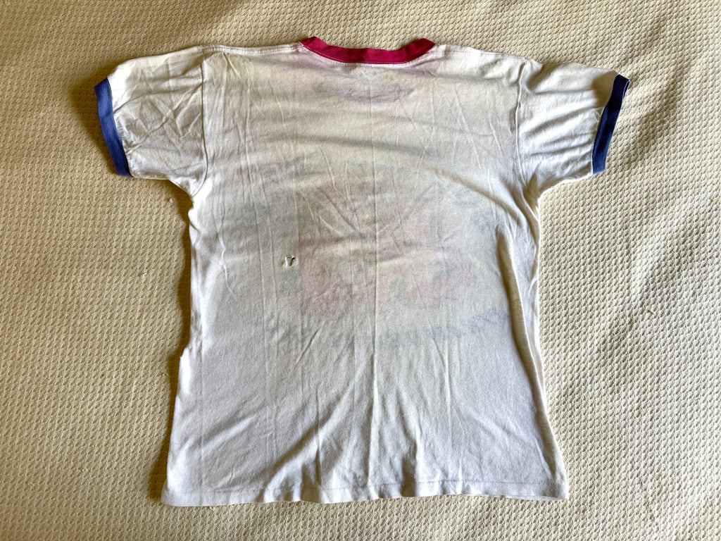 Vtg Thrashed Boone's Farm Strawberry Hill T-Short (M)