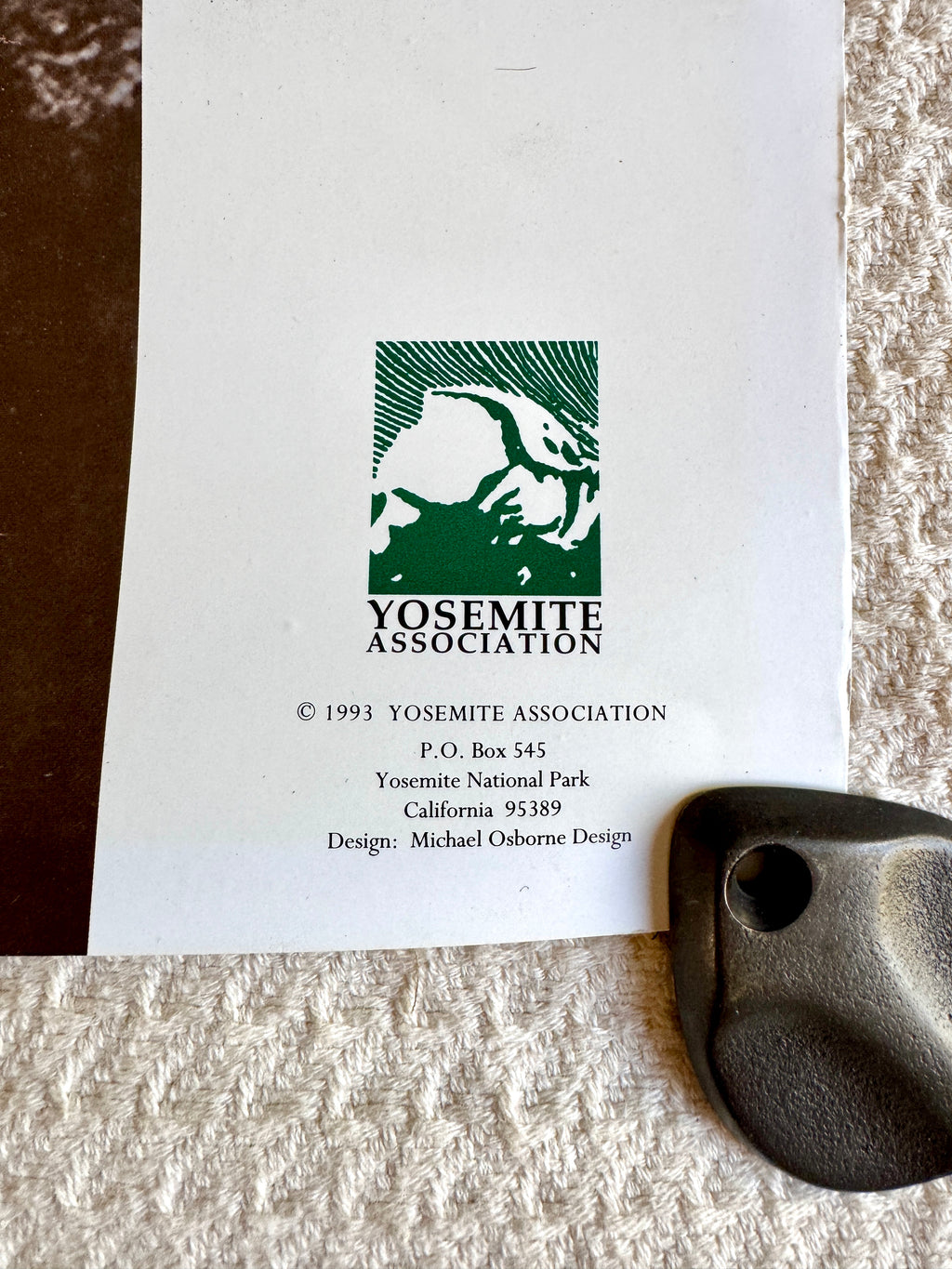 Vtg 1993 Yosemite Association Fiske " A Landscape To Celebrate" Poster ~ Dancing Ladies Yosemite Poster
