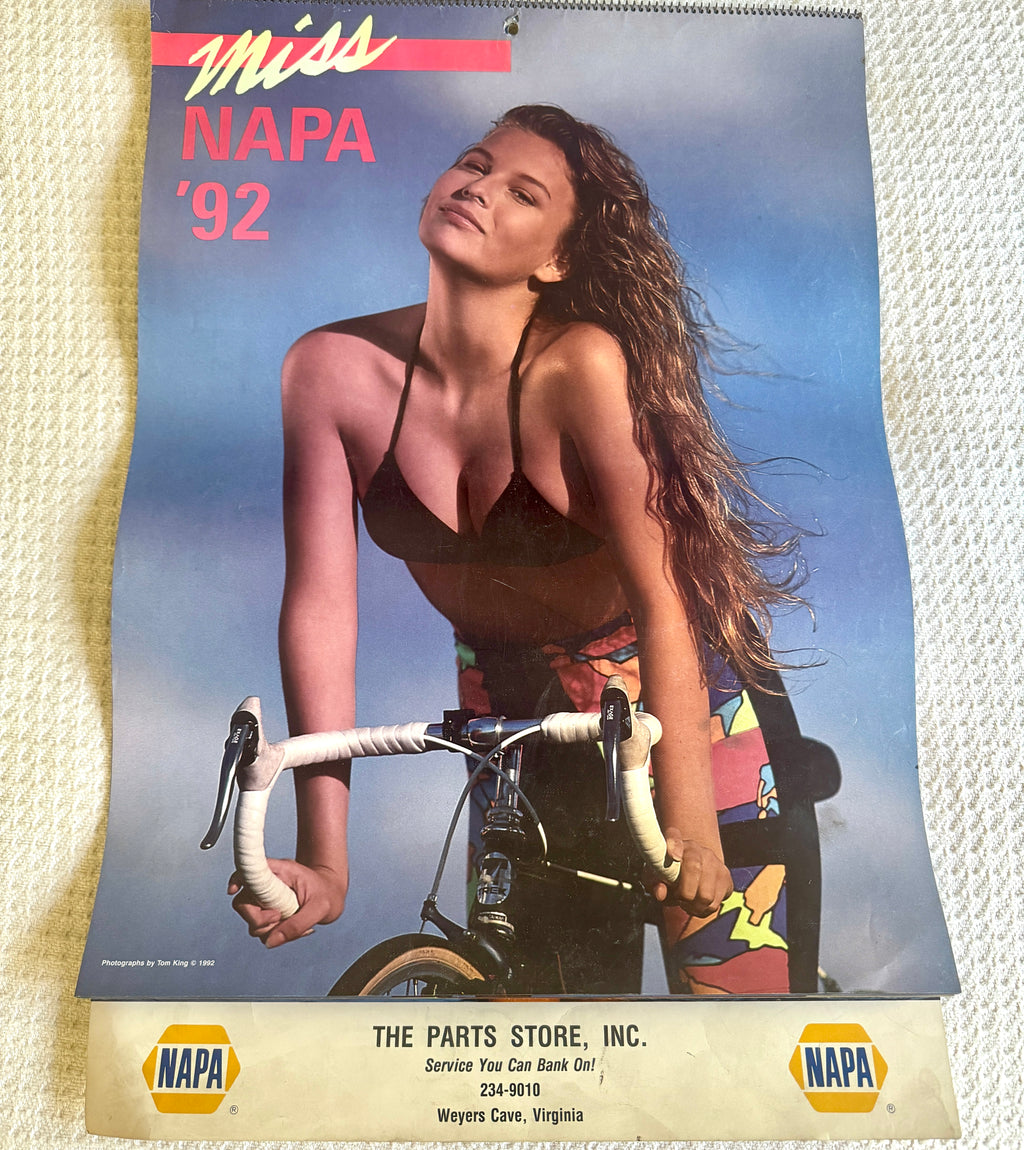 1992 Miss Napa Swimsuit Calendar ~ Napa Auto Parts Swimsuit Calendar