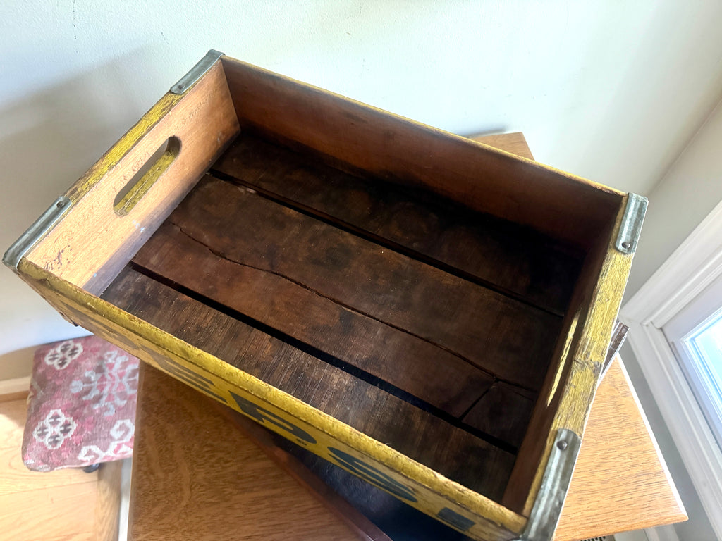 Vtg Wooden 24 Bottle Pepsi Crates ~ Lynchburg and Roanoke VA Pepsi Crates