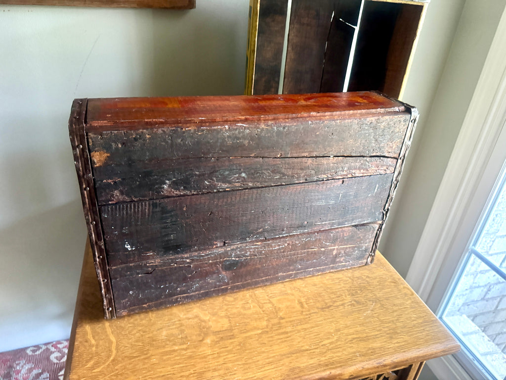 Vtg Wooden 24 Bottle Pepsi Crates ~ Lynchburg and Roanoke VA Pepsi Crates