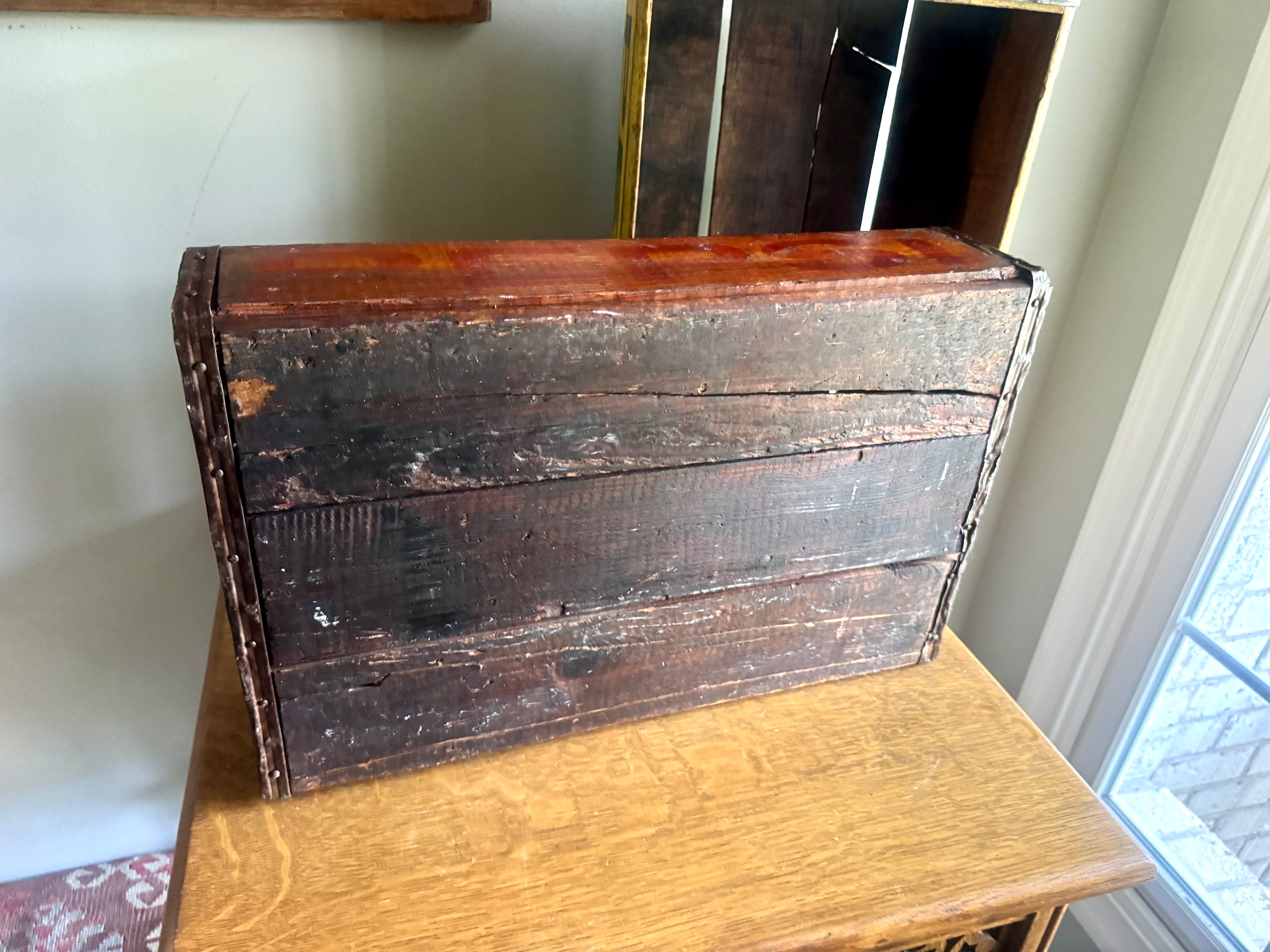 Vtg Wooden 24 Bottle Pepsi Crates ~ Lynchburg and Roanoke VA Pepsi Crates