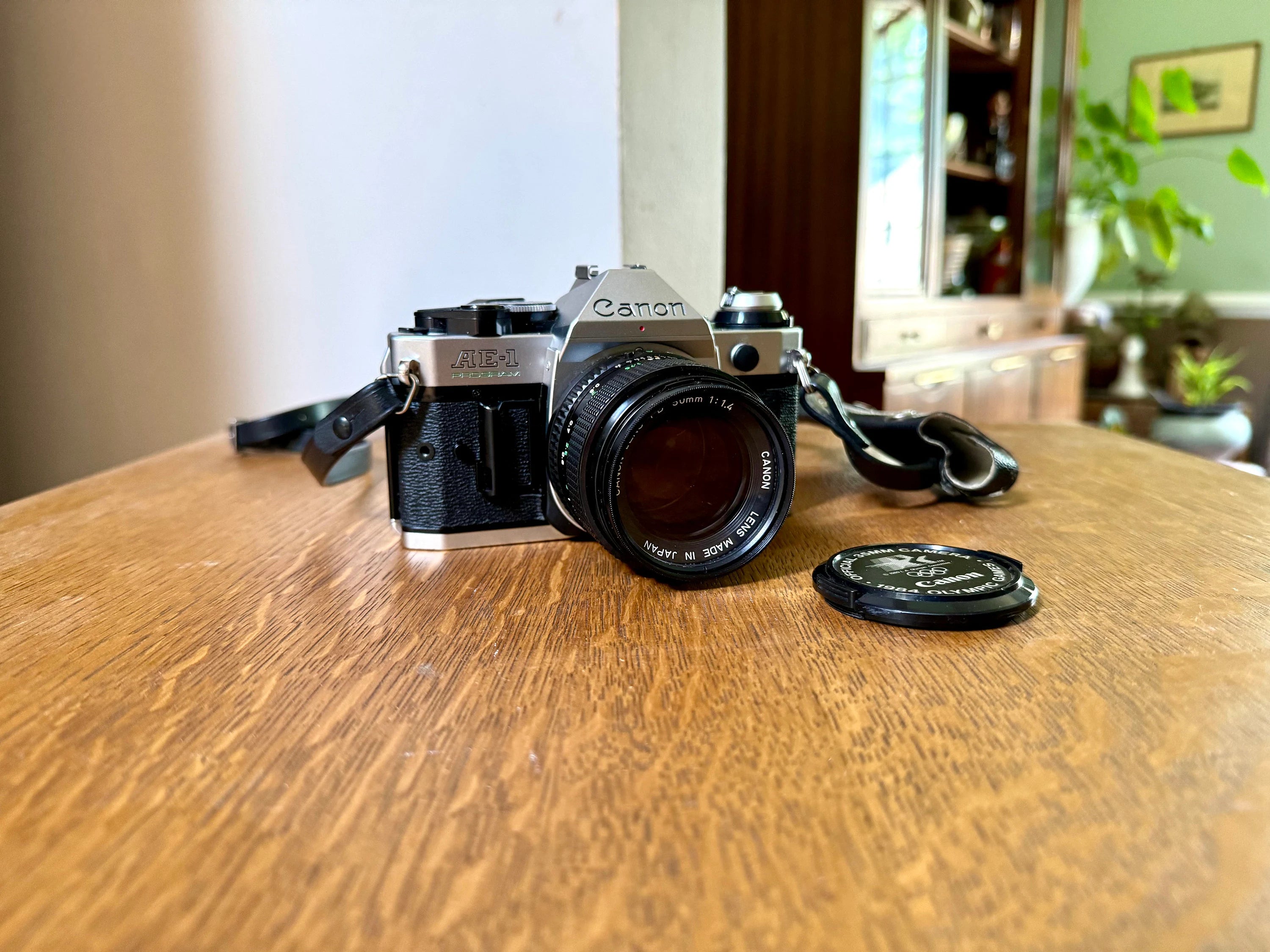 Vintage Canon AE-1 Program Camera | Canon AE1 Program 35MM Film Camera with Canon 50mm 1:1.4 Lens | 35mm Camera with Lens | Canon Camera