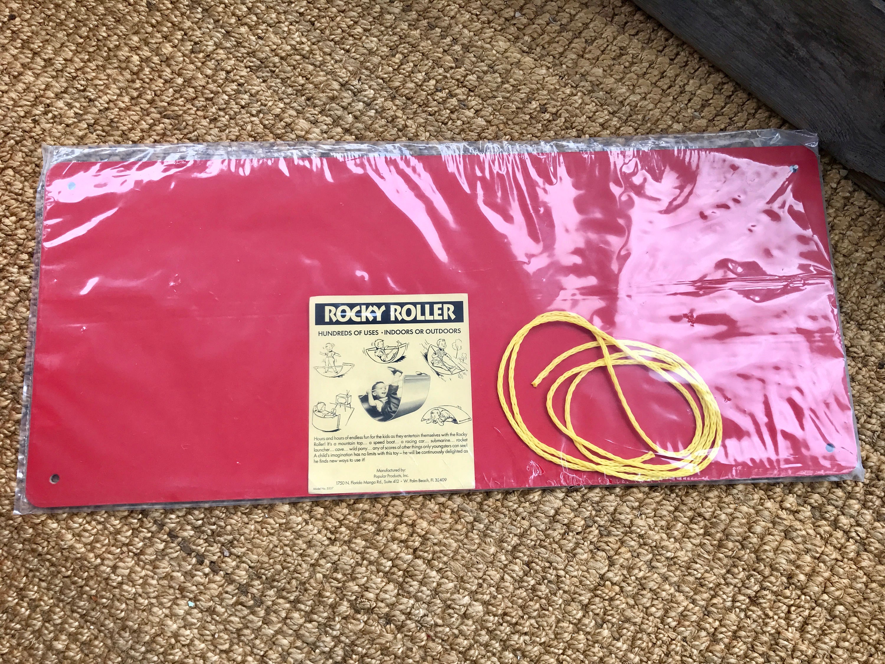 Vintage Rocky Roller Toy | Popular Product Inc. | Unique Toys | Vintage Toys | Hundreds of Uses | Imagination Toy | NOS Toys | Classic Toy