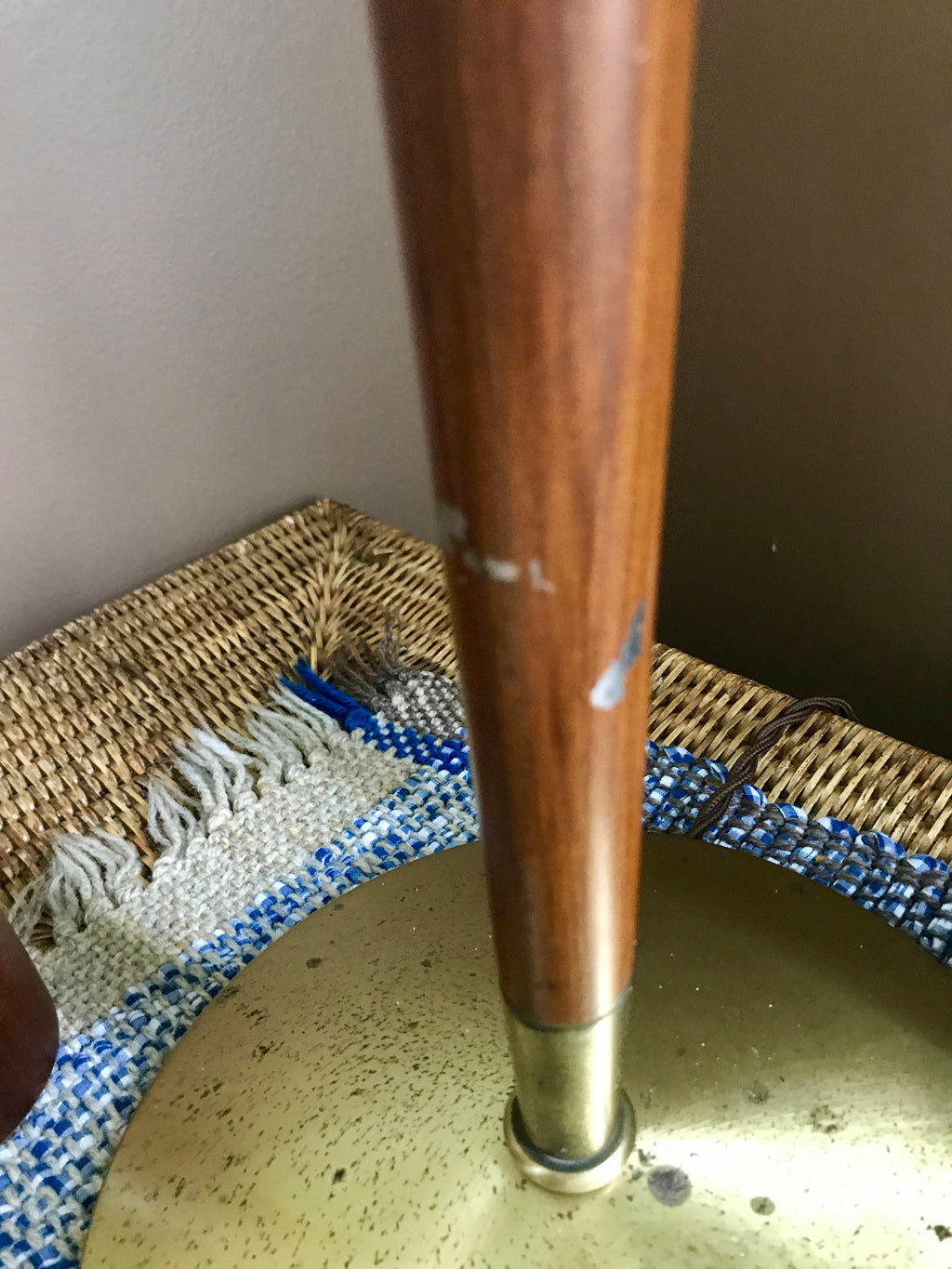 Mid Century Torchiere Lamp By Rembrandt | Rembrandt Modern Lamp | Brass Torchiere Lamp with Milk Glass Shade | Rembrandt Retro Table Lamp