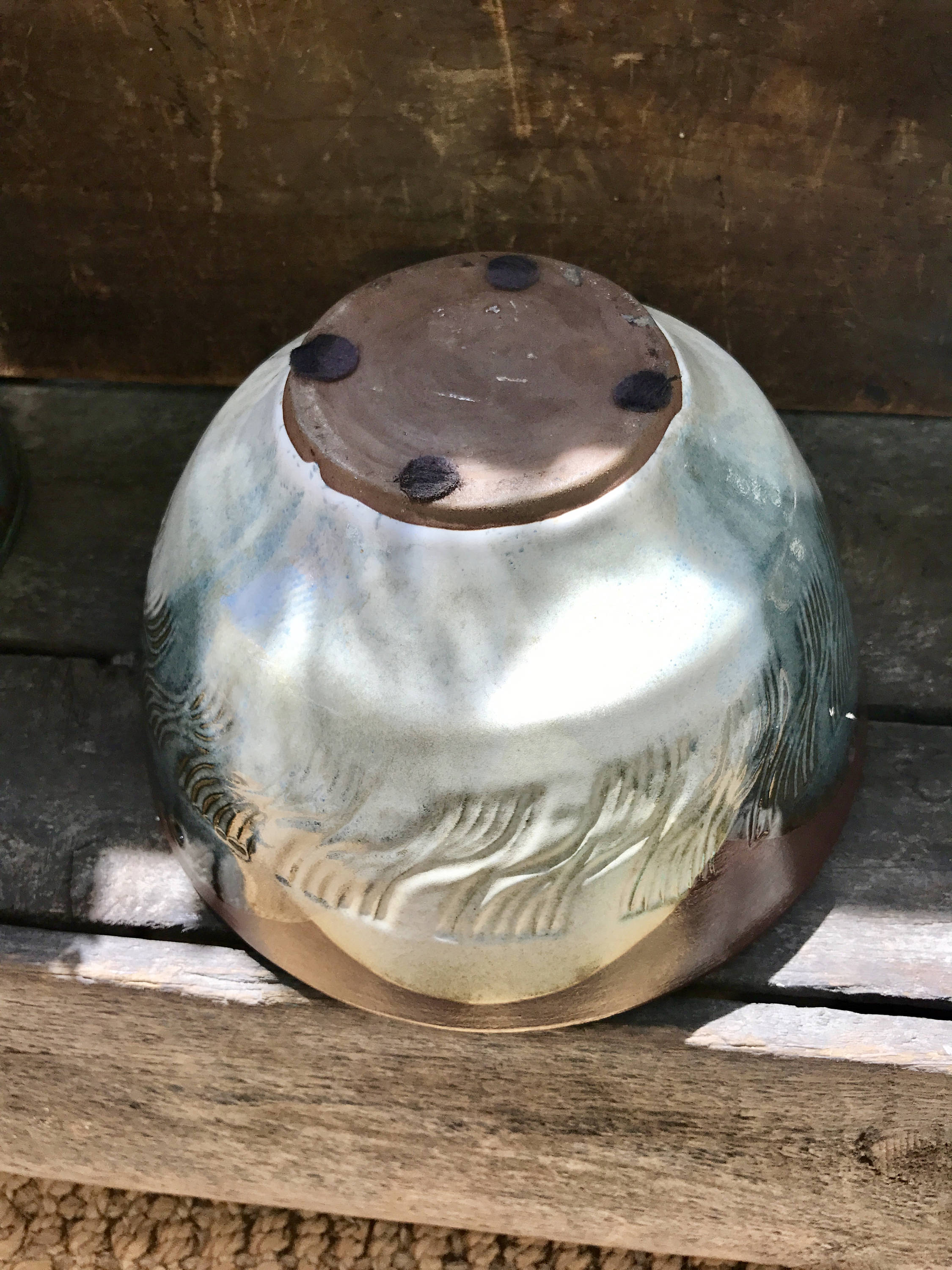 Mid Century Pottery Craft Abstract Bowl | Hanging Pottery Craft Planter | Pottery Craft #103 Abstract Bowl