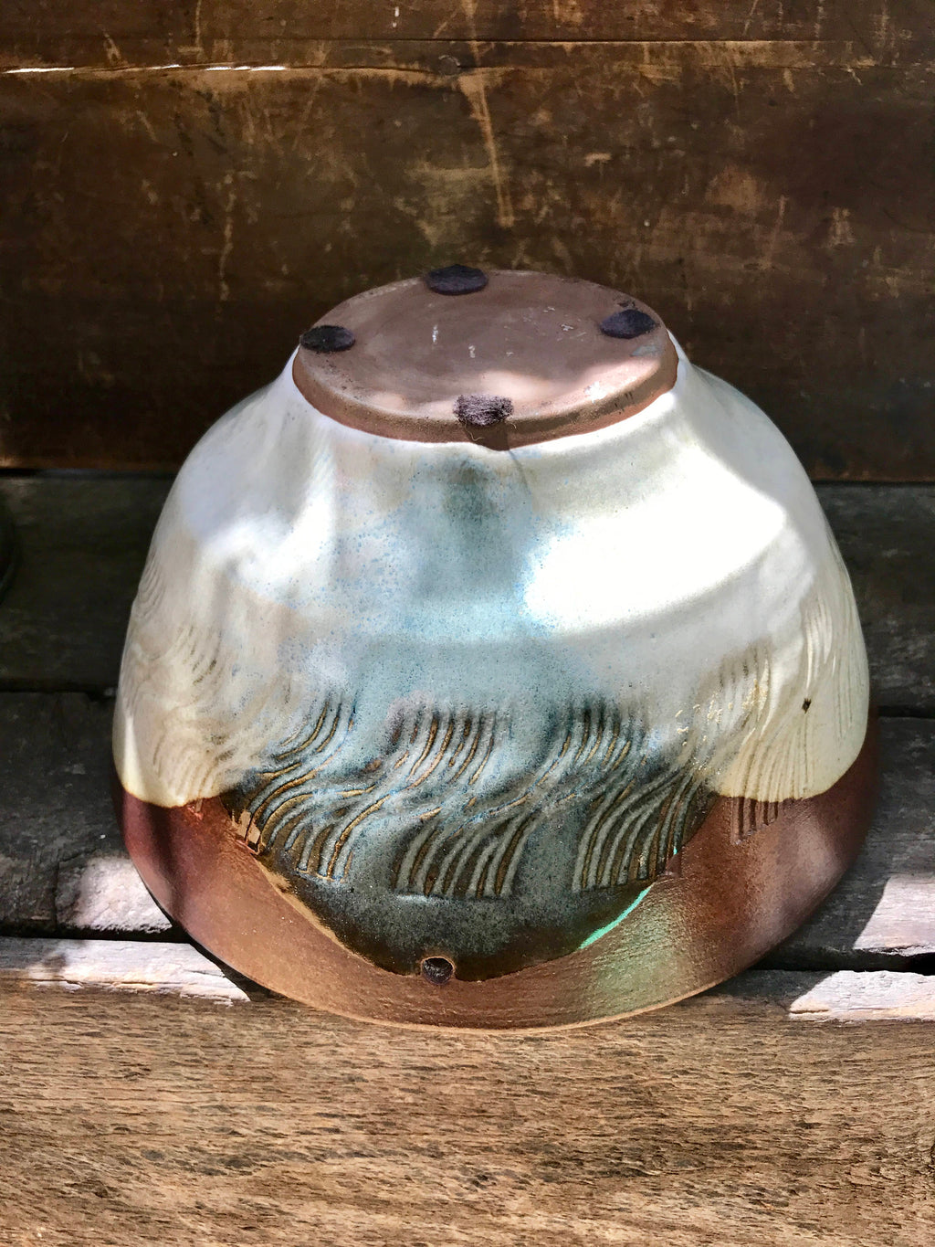 Mid Century Pottery Craft Abstract Bowl | Hanging Pottery Craft Planter | Pottery Craft #103 Abstract Bowl