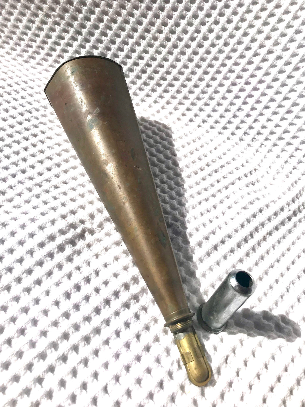 Copper Hunting Horn | Antique Copper Fox Hunt Horn  | Rustic Decor | Antique Hunting Decor | Copper Display Piece | Working Horn