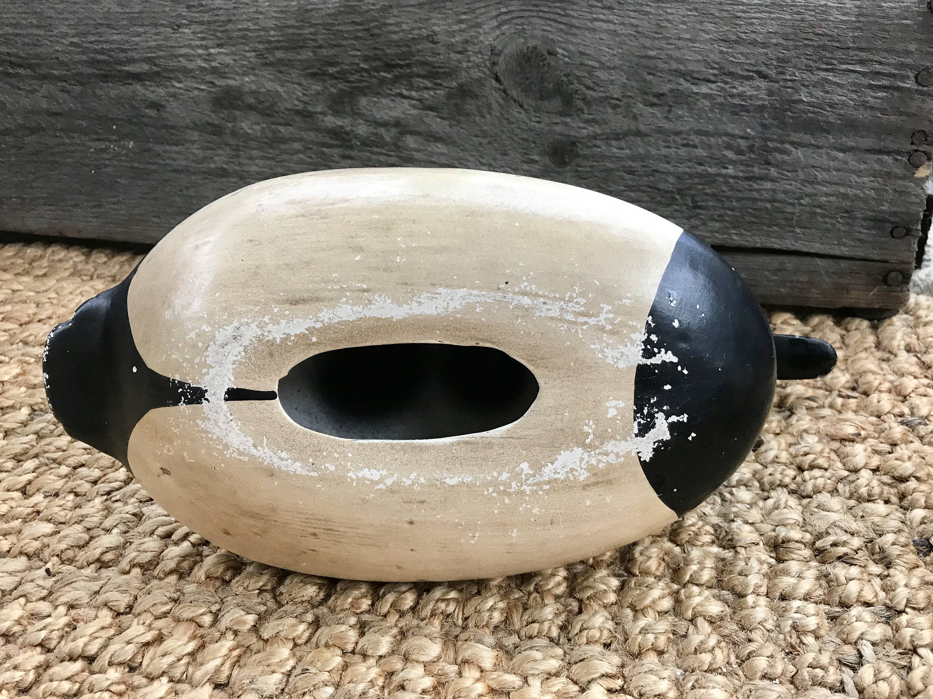 Rustic Ceramic Duck Decoy | Primitive Ceramic Duck Decor | Handpainted Ceramic Duck | Hand Painted Hunting Decoy