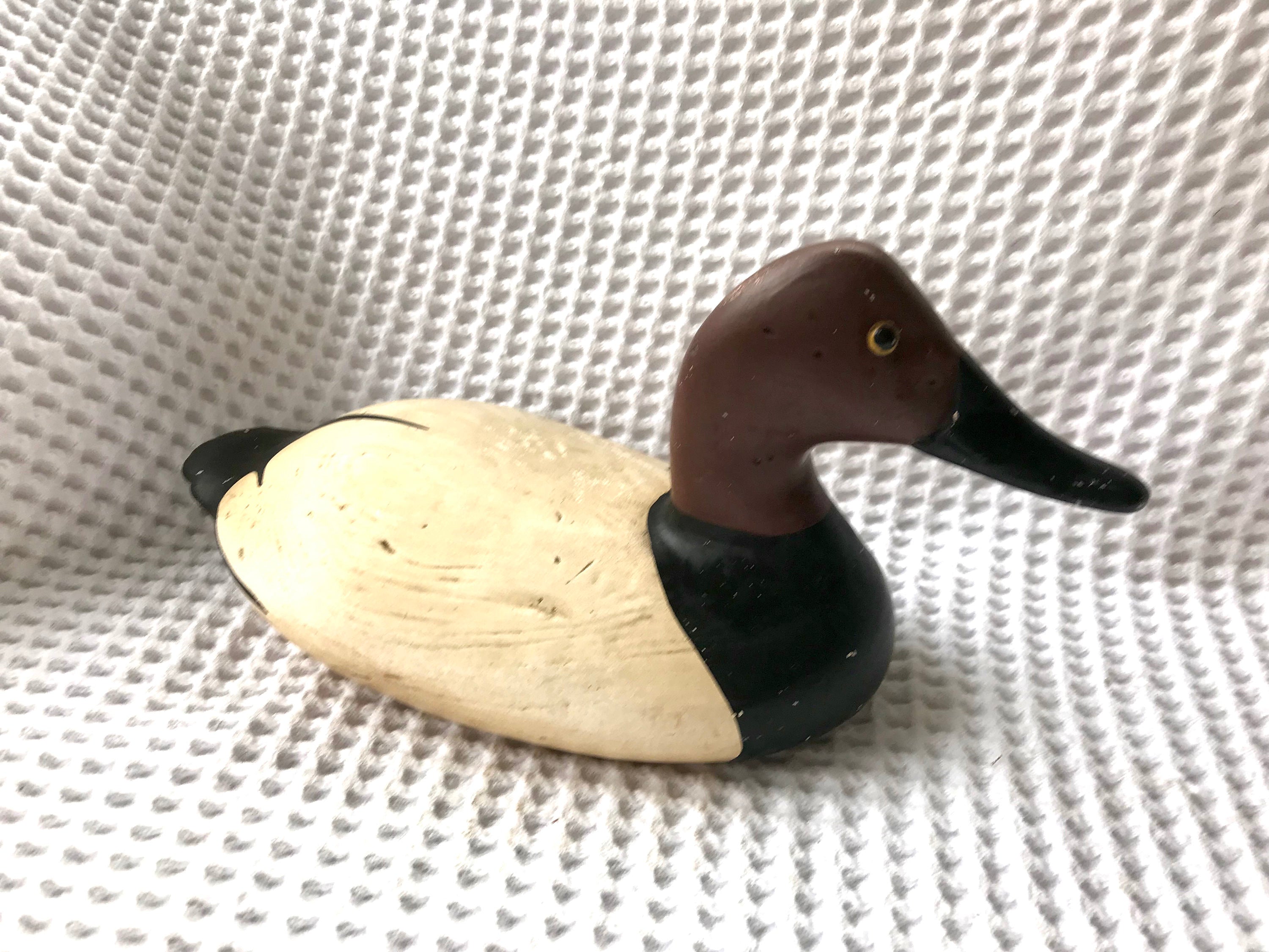 Rustic Ceramic Duck Decoy | Primitive Ceramic Duck Decor | Handpainted Ceramic Duck | Hand Painted Hunting Decoy
