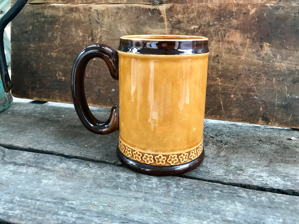 Vintage Novelty Oversized Coffee Mug | The Day After Stein | Pottery Mug | Large Stoneware Coffee Cup | Oversized Mug | Coffee Lover Gift