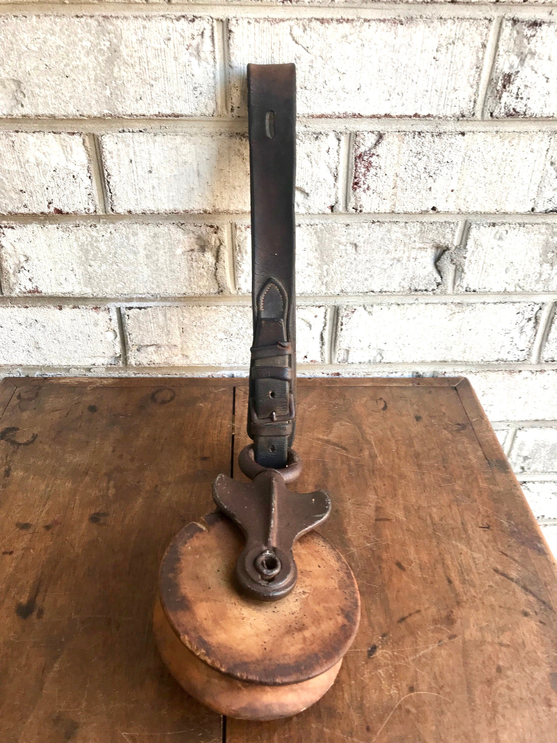 Antique Wooden Pulley | Wood Block and Tackle | Barn Pulley | Industrial Pulley | Nautical Decor | Farmhouse | Beach House Decor | Rustic Decor