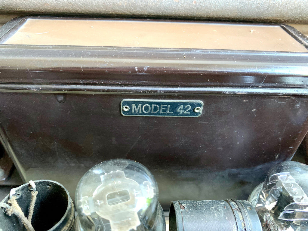 Vintage Atwater Kent Model 42 Radio Receiver | 1920's TRF Receiver Radio | Vintage Radio | Collectible Radio