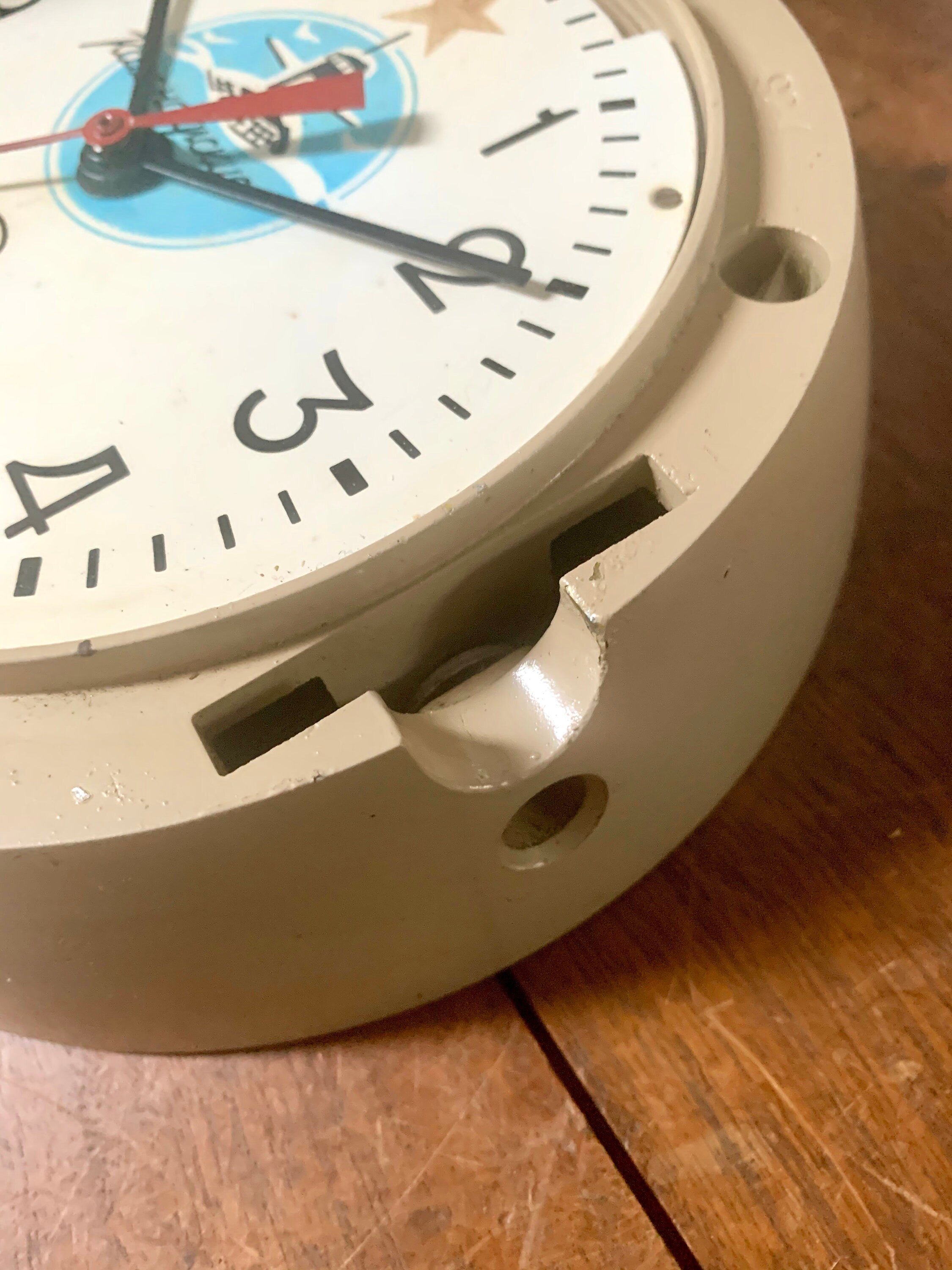 A Vintage Russian Submarine Clock | Soviet Military Ship Clock | Anti-Magnetic Mechanical Wall Clock | Vostok Marine Clock