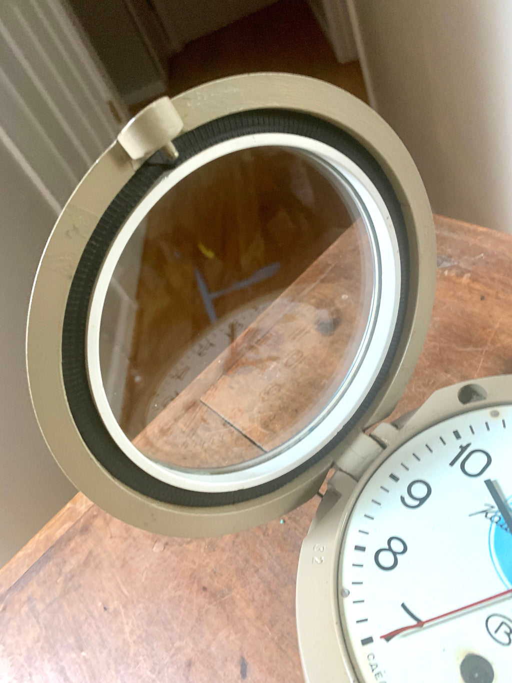 A Vintage Russian Submarine Clock | Soviet Military Ship Clock | Anti-Magnetic Mechanical Wall Clock | Vostok Marine Clock