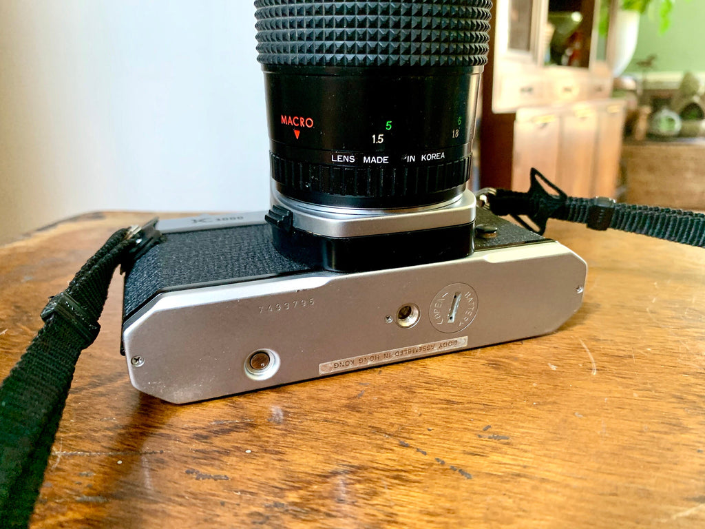 Vtg Pentax K1000 35MM Camera | Asahi Pentax K1000 Camera | Used K1000 35MM Camera 80-200mm Macro Lens