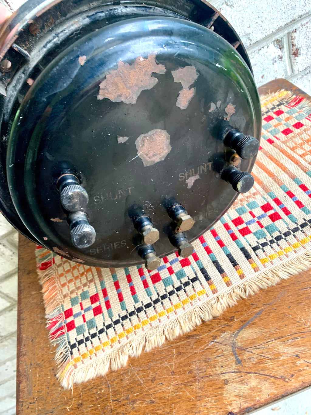 Vtg Westinghouse Wattmeter | Large Watt Meter Gauge | Distressed Kilowatt Meter | Antique Voltage Meter | Rustic Voltage Gauge
