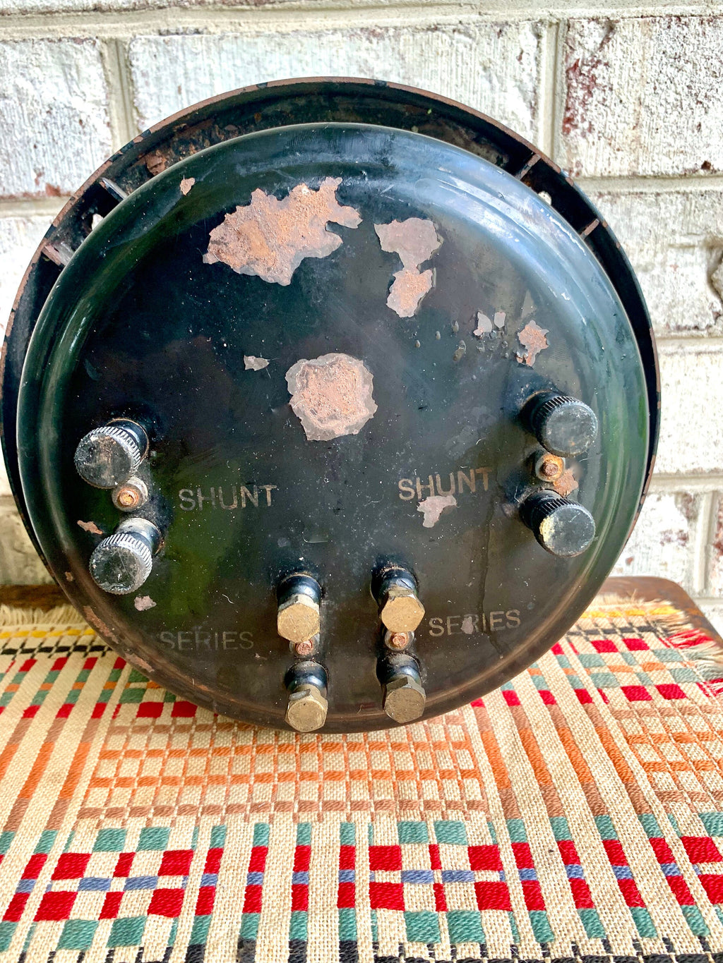 Vtg Westinghouse Wattmeter | Large Watt Meter Gauge | Distressed Kilowatt Meter | Antique Voltage Meter | Rustic Voltage Gauge