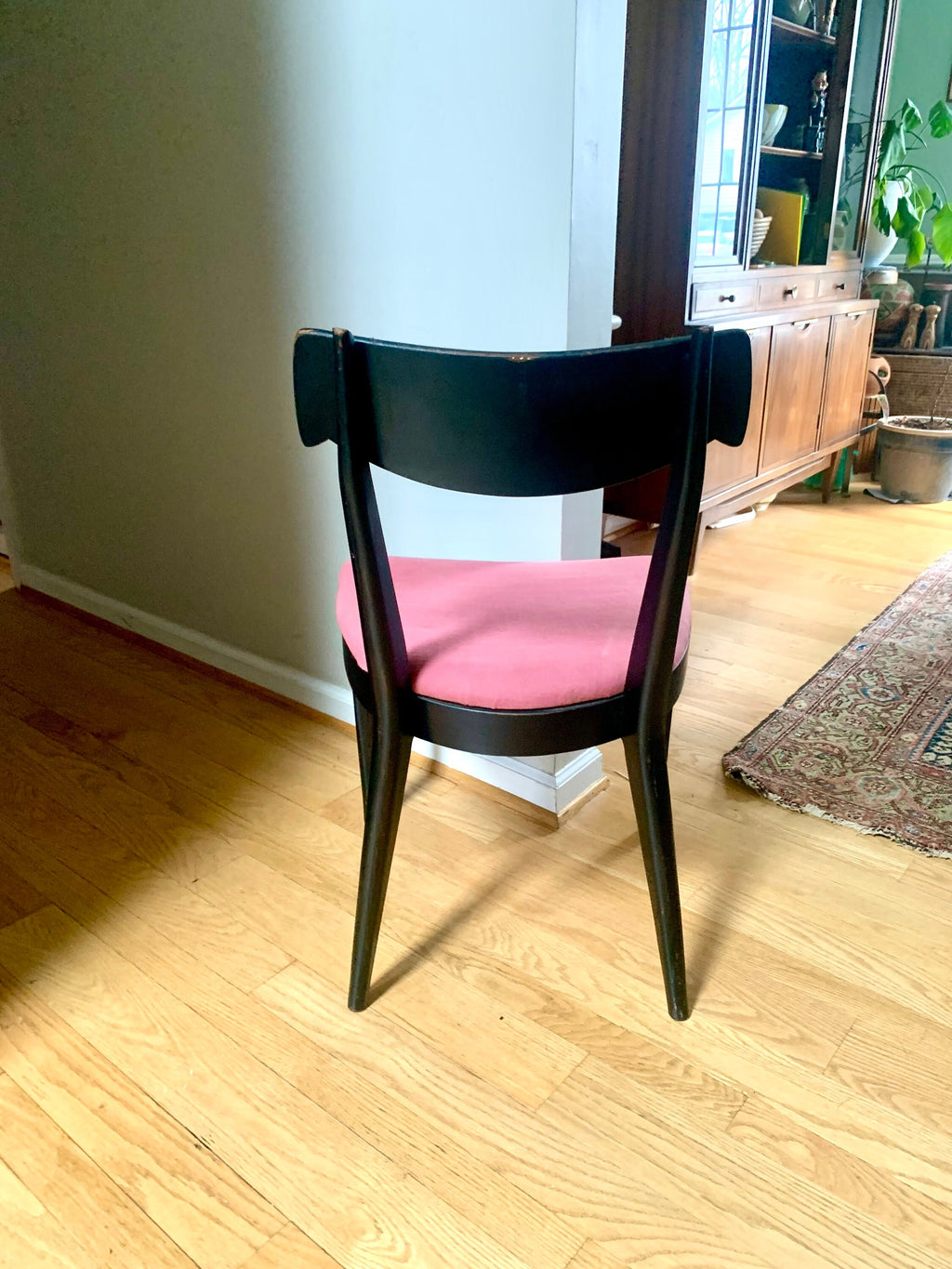 Black Drexel Declaration Chair | Mid Century Modern Chair| Kip Stewart Dining Chair| MCM Accent Chair| Modern Desk Chair| MCM Extra Seating