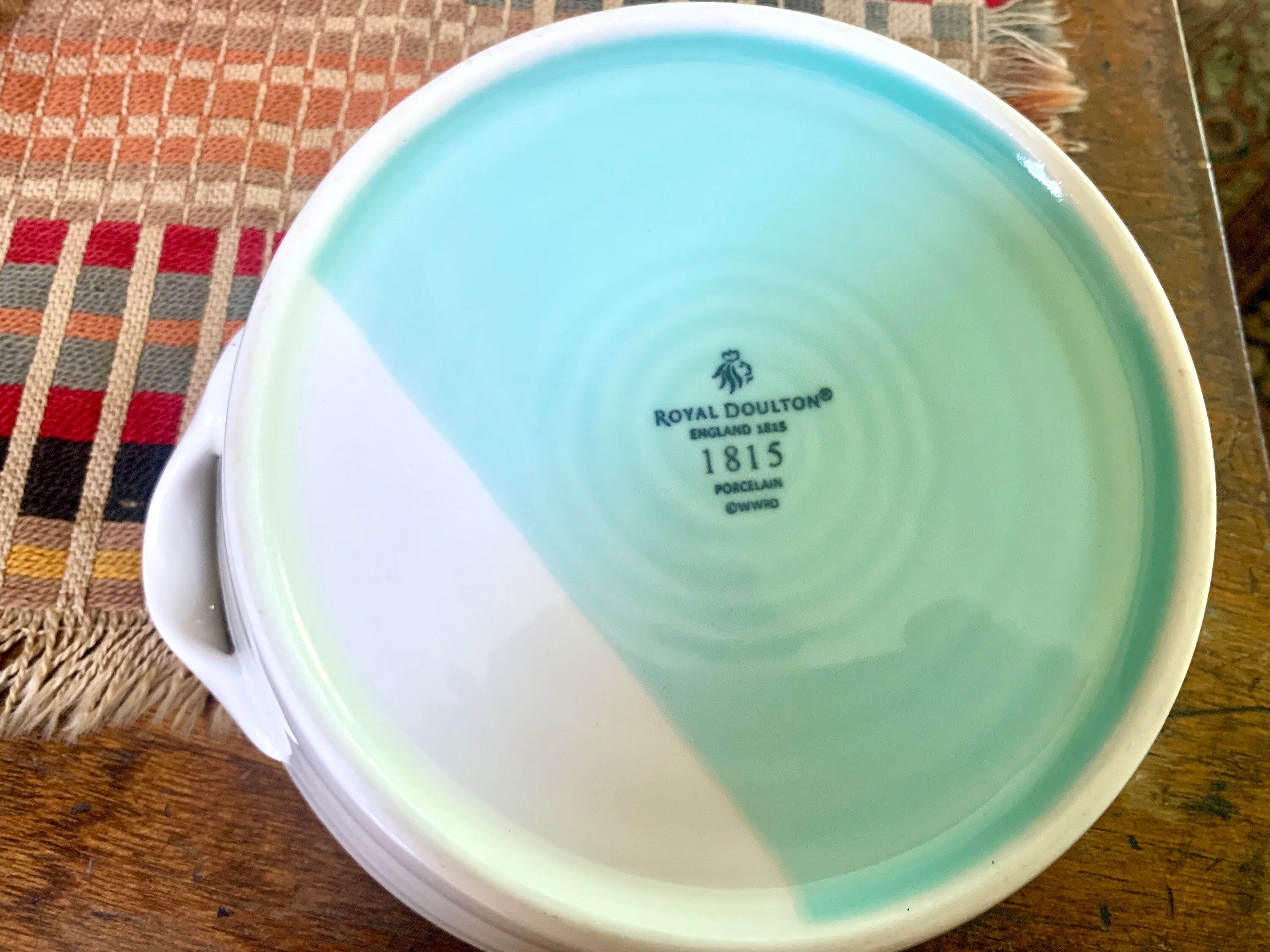 Vtg Royal Doulton 1815 Bowls | Pastel Porcelain Pasta Bowls | Stacking Porcelain Bowls | MCM Bowls | 1815 English Bowls