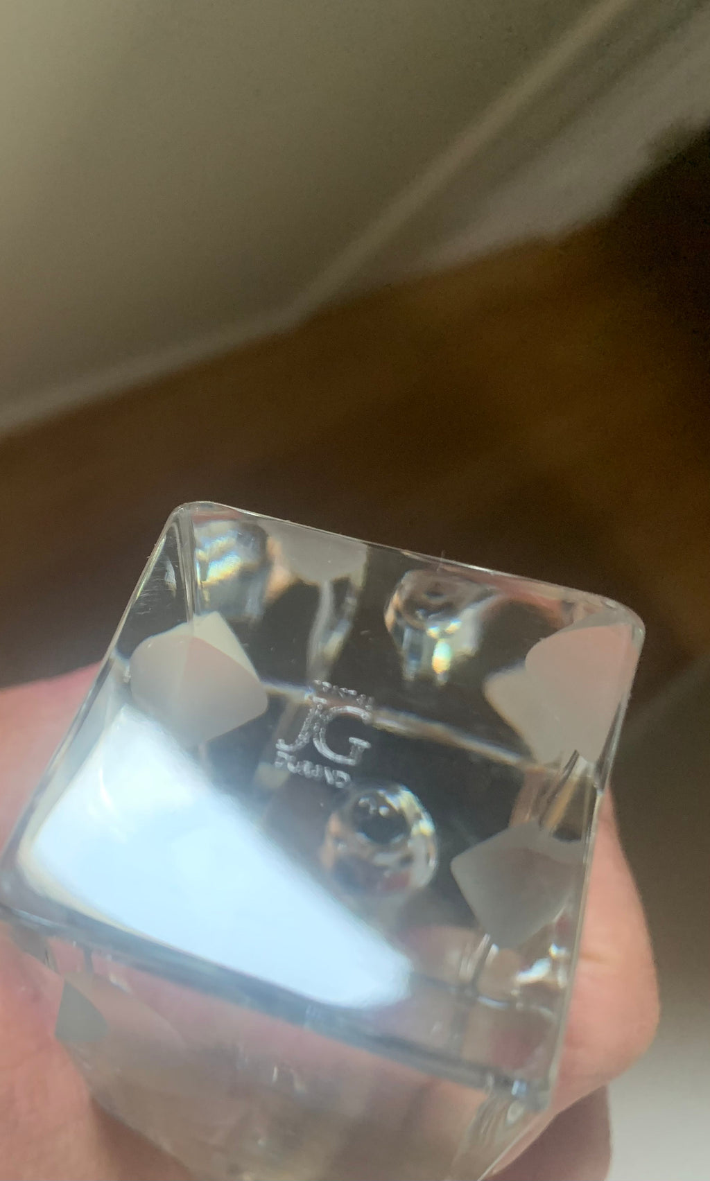 Vintage Set of 3 JG Durand Cristal Candle Holders | Crystal Candlestick Holders | JG Durand Batik Lune Candle Holders | MCM Candle Holders