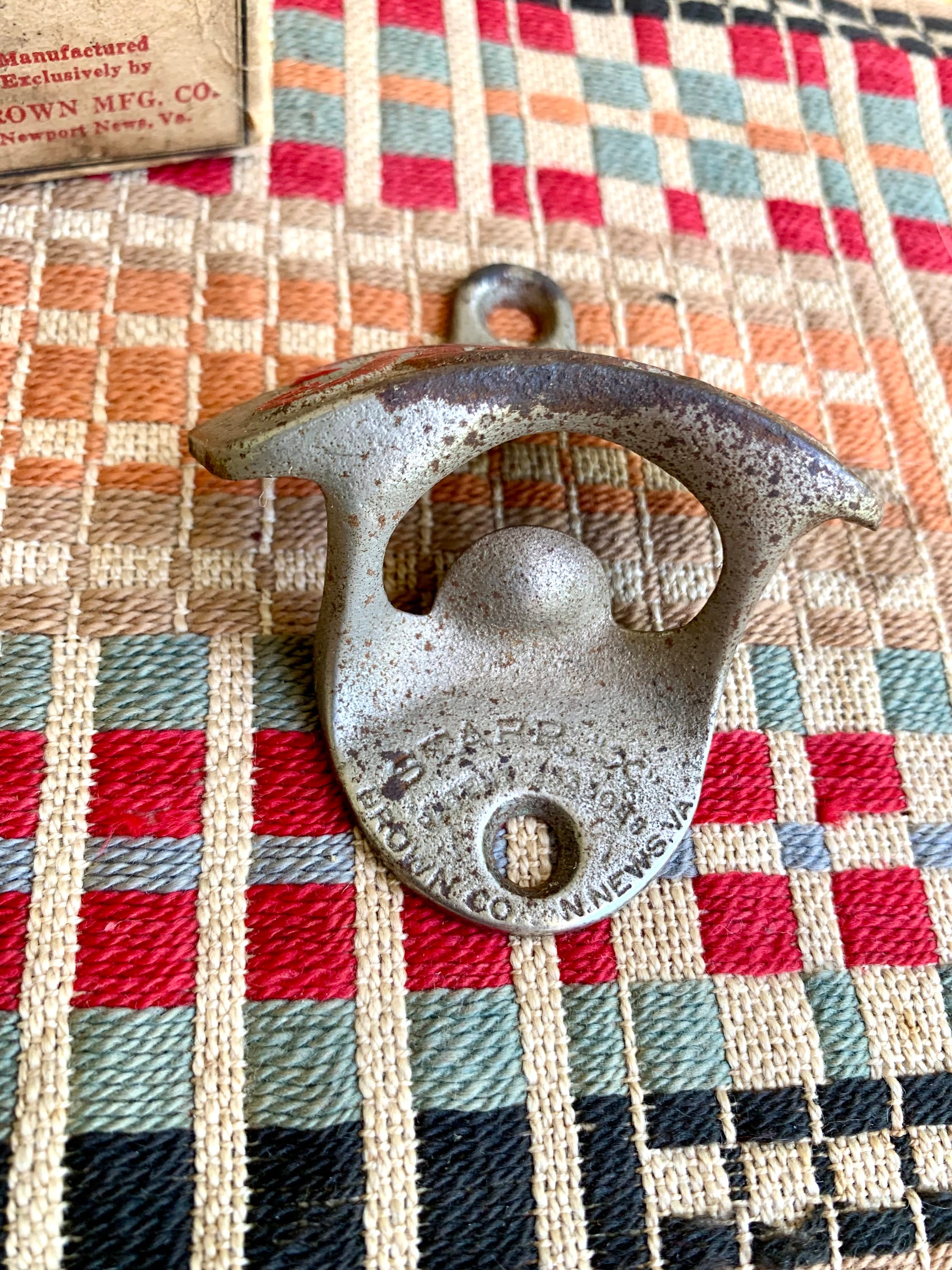 Vintage Pepsi Cola Bottle Opener | The Starr "X" Stationary Bottle Opener | Original Pepsi Cola Bottle Opener in Original Box | Made In USA