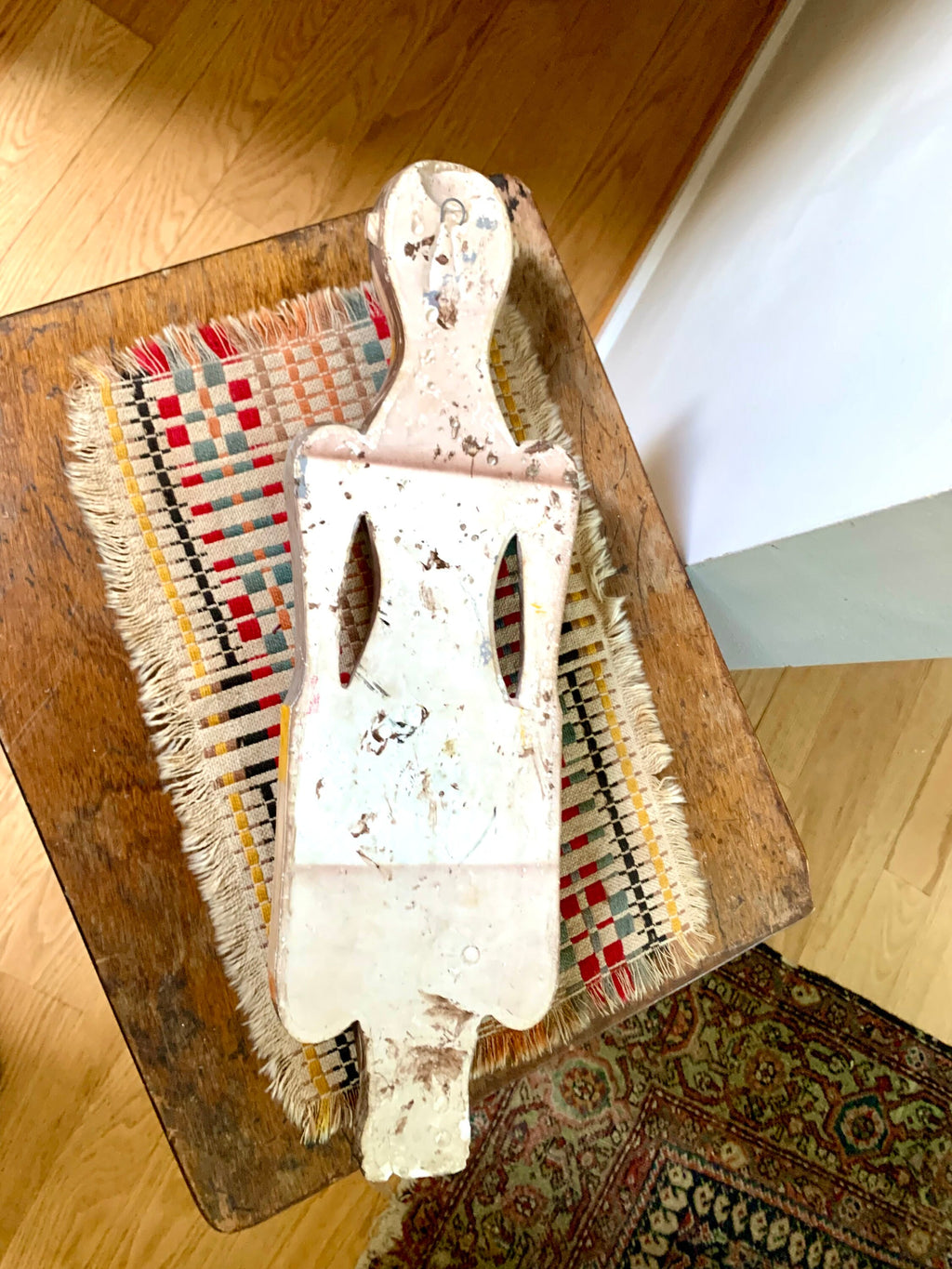 Richter Chalkware Wall Plaque | Vintage Windmill Arm Soldier Chalkware Wall Hanging | Richter Chalkware Art | 1960's Chalkware