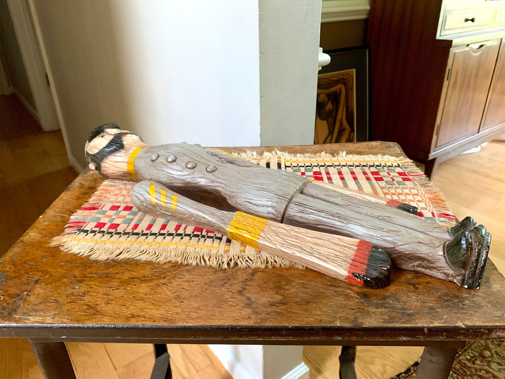 Richter Chalkware Wall Plaque | Vintage Windmill Arm Soldier Chalkware Wall Hanging | Richter Chalkware Art | 1960's Chalkware