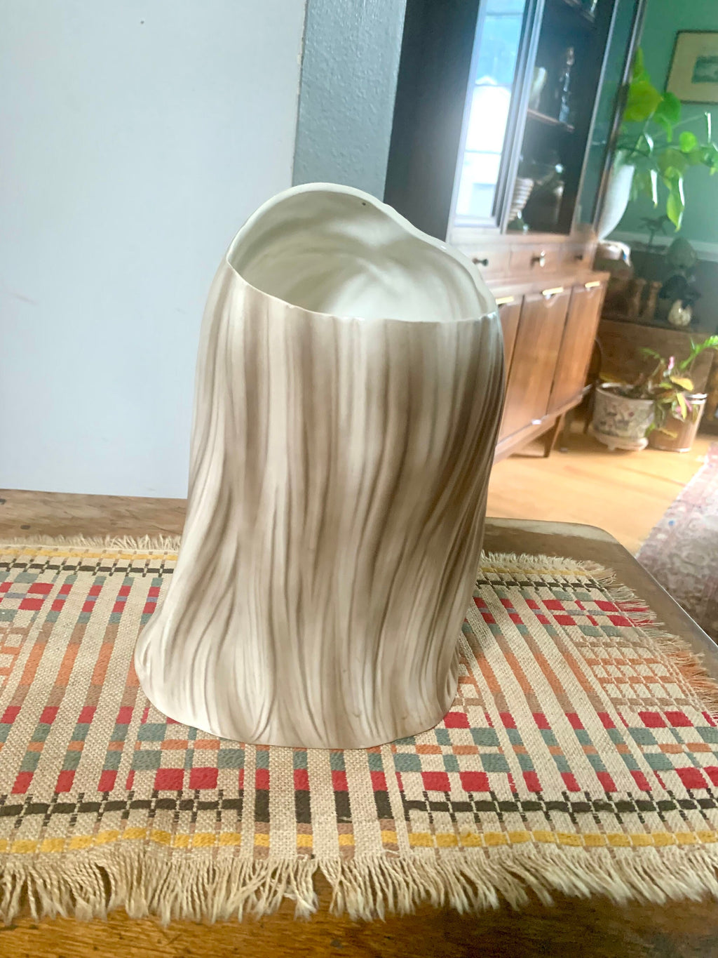 Vtg 8 1/2" Relpo K1931 Blonde Lady Head Vase | Japan Relpo Ceramic Head Vase | Hand Painted Head Vase | Ceramic Florist Ware