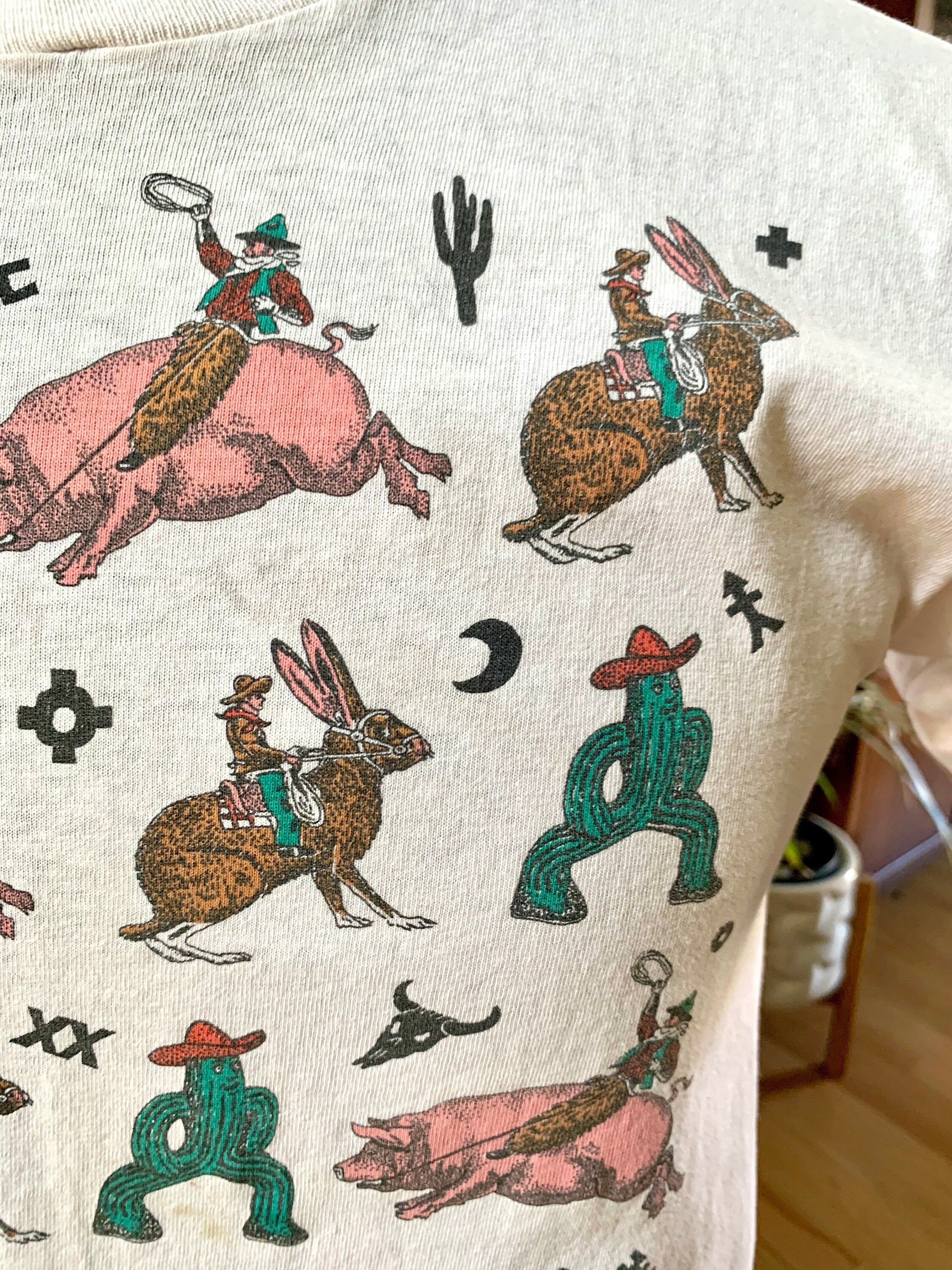 Vtg Ken Brown T-Shirt | 90's Single Stitch Ken Brown T-Shirt | Western Ken Brown Graphic T-Shirt | Large Ken Brown | Original Ken Brown