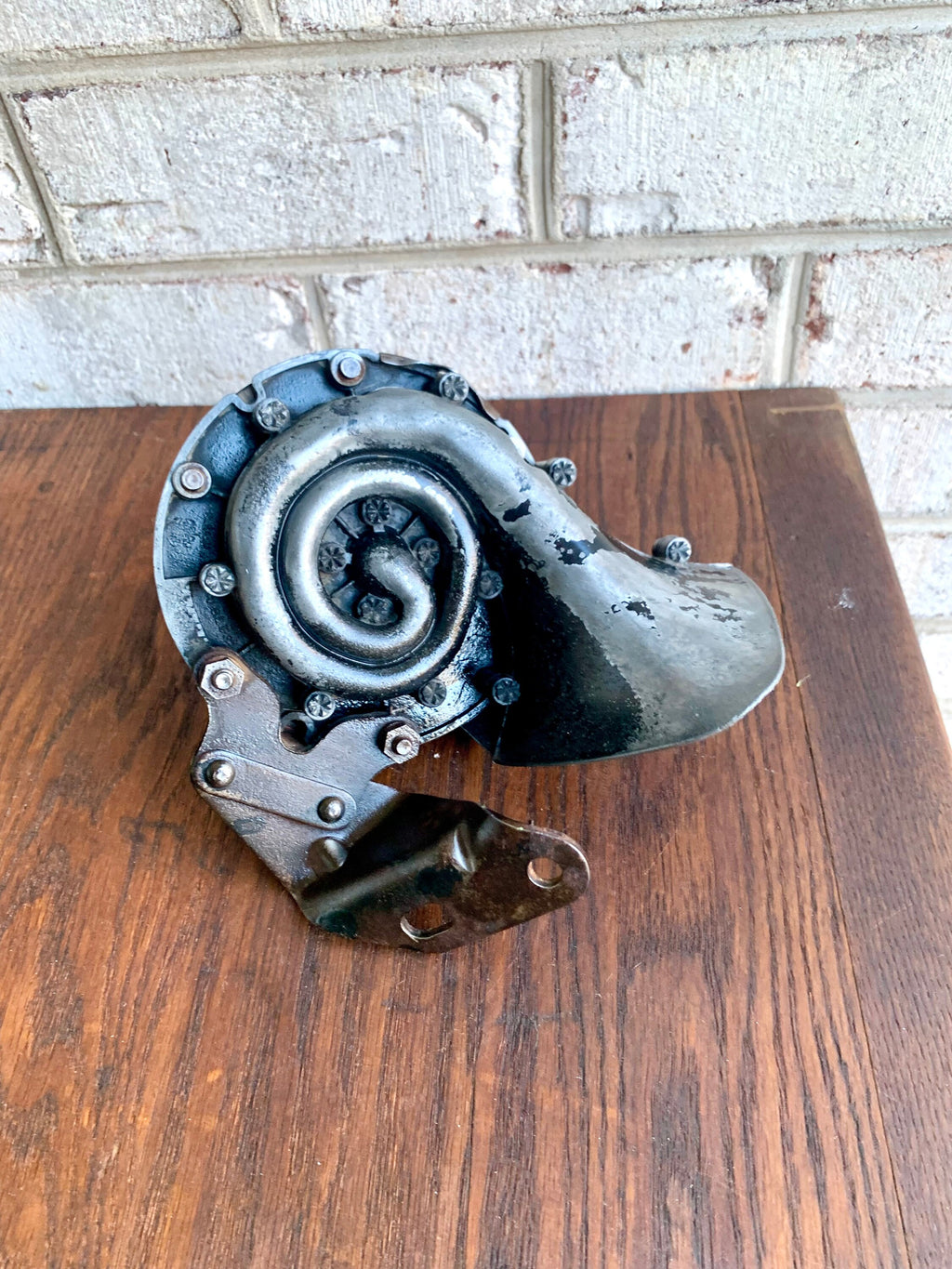 Vtg Delco Remy Model 759  12 Volt Horn | 1955-57 Corvette Low Tone Horn | 50's Delco Remy Low Tone Horn With Bracket | Automobile Horn