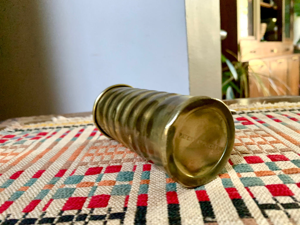 Vtg Early Brass Eagle 66 Oil Can | Brass Eagle 66 Oiler Can | Finger Pump Oil Can | Distressed Brass Oil Pump Can | Industrial Oil Can