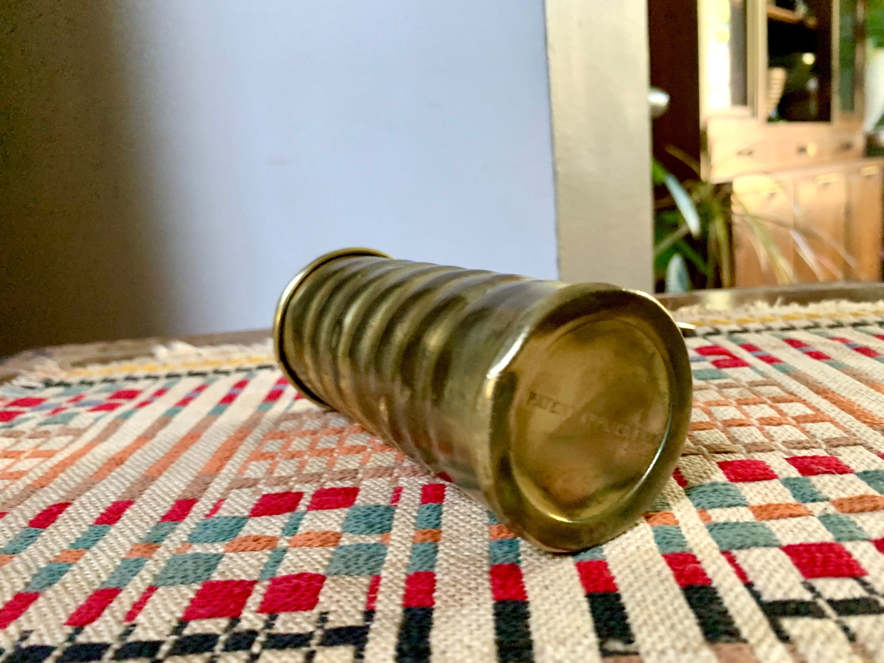 Vtg Early Brass Eagle 66 Oil Can | Brass Eagle 66 Oiler Can | Finger Pump Oil Can | Distressed Brass Oil Pump Can | Industrial Oil Can