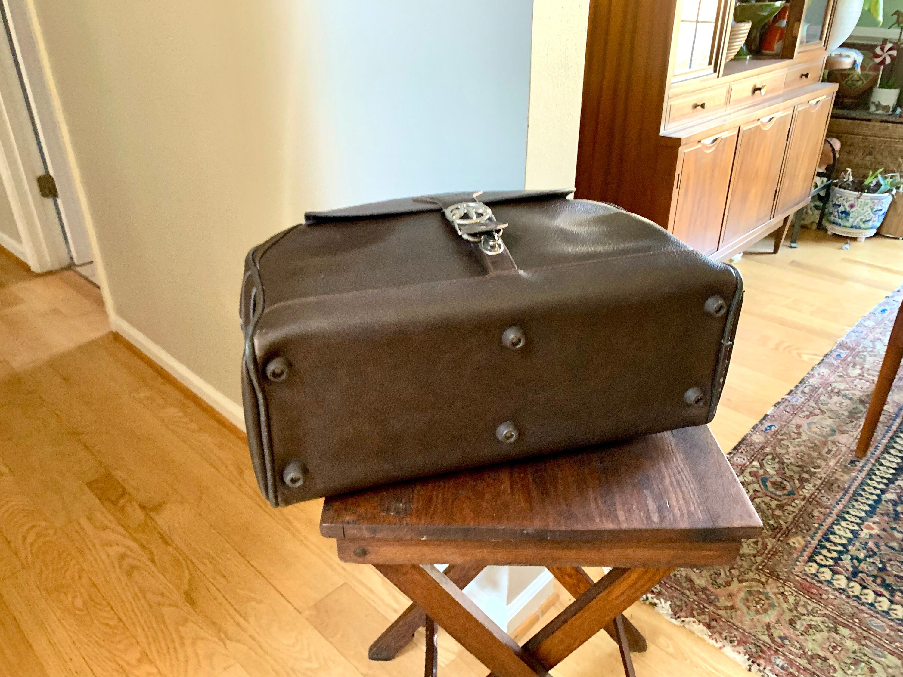 Vtg American Tourister Brown Weekender | American Tourister Hand Bag | Retro Shoulder Bag | Brown Weekend Luggage Bag | Carry On Bag