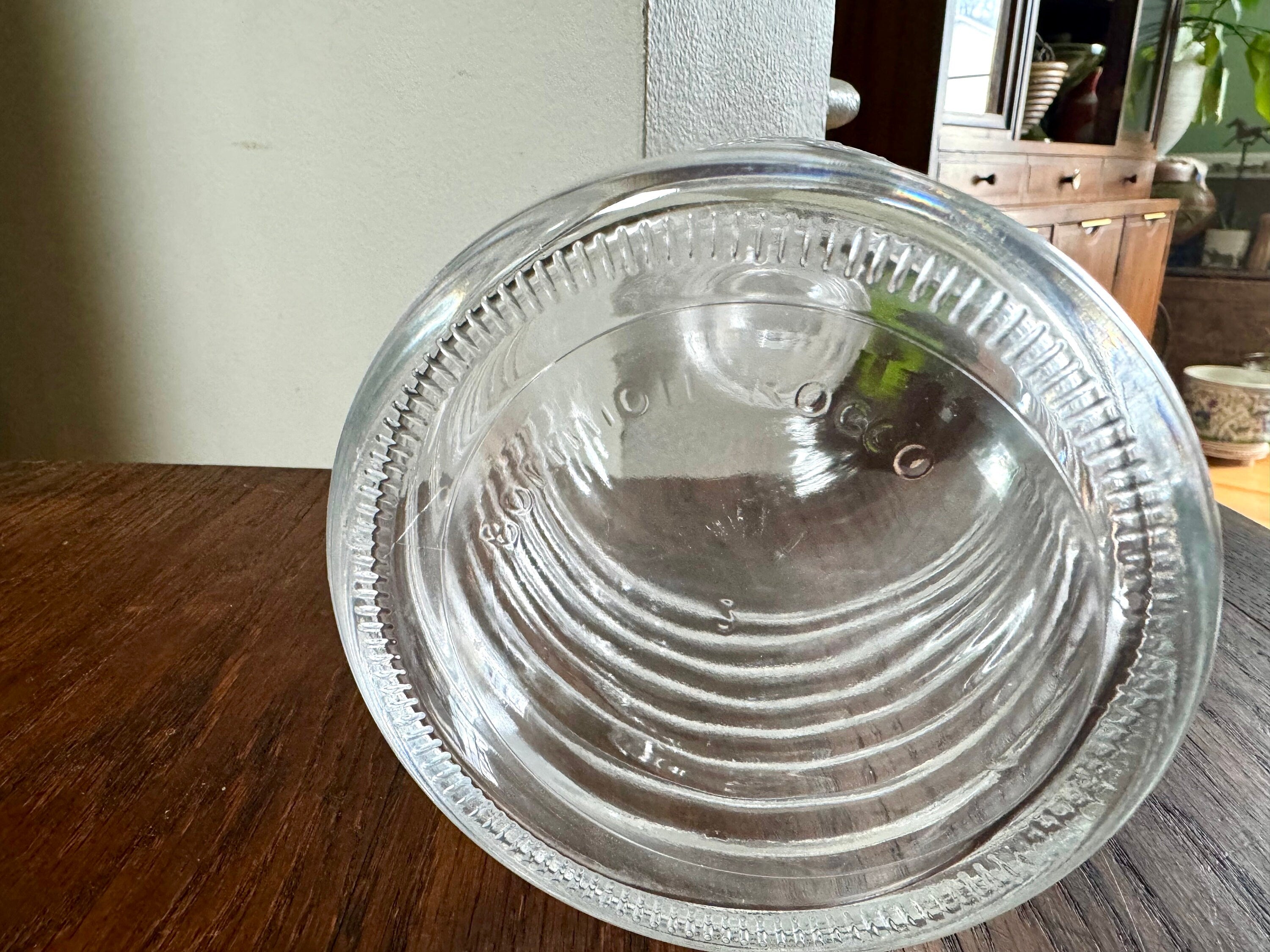 Vtg Bormioli Rocco Glass Decanter | Ribbed Italian Quality Glass Bottle With Stopper | Glass Whiskey Decanter | 2 Available