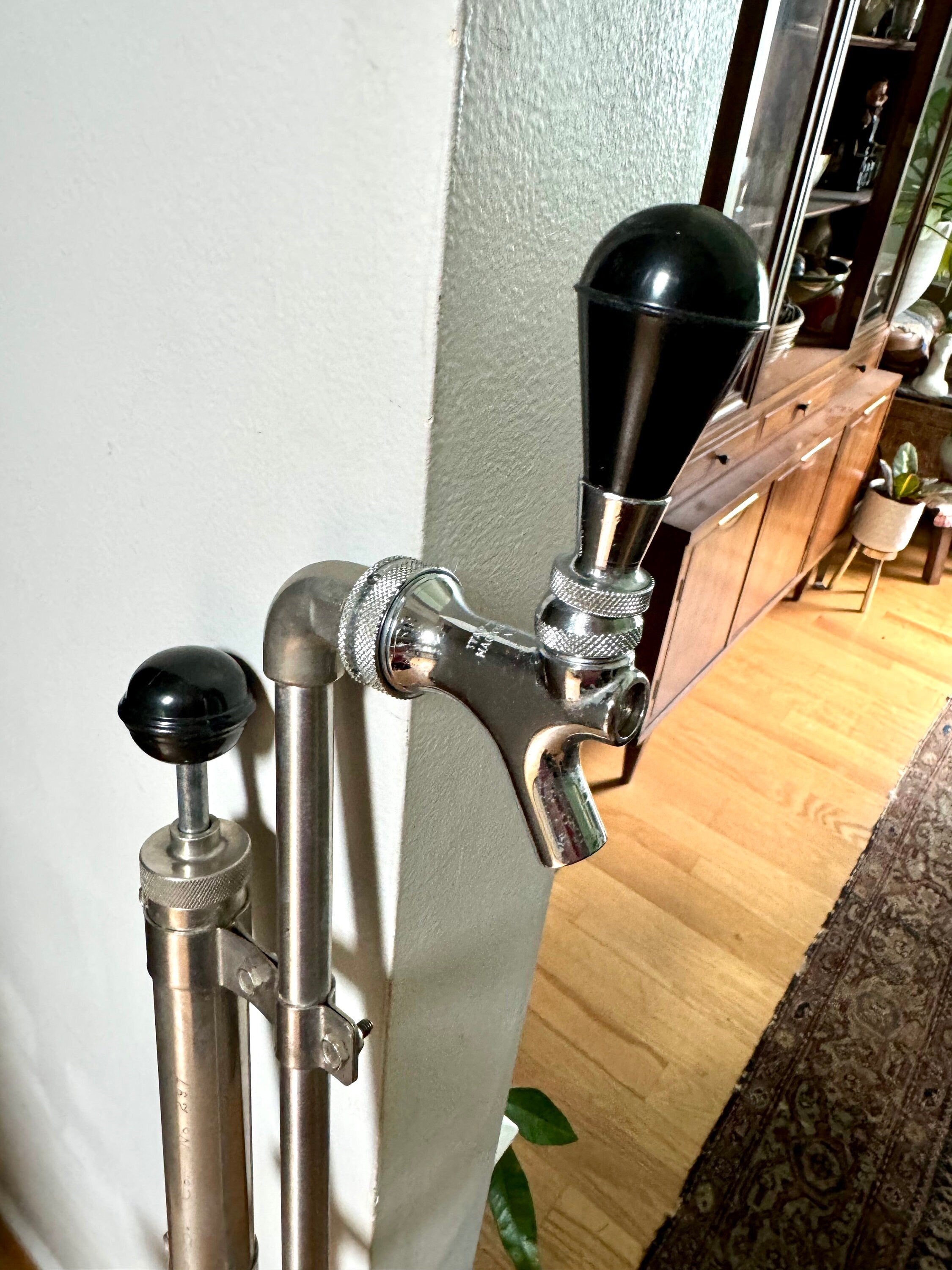 Vintage Beer Keg Tap | Hand Pump Keg Tap | Hoff-Stevens Pump Tap | Tap-Rite Beer Tap | Bar Decor | Keg Pump Tap