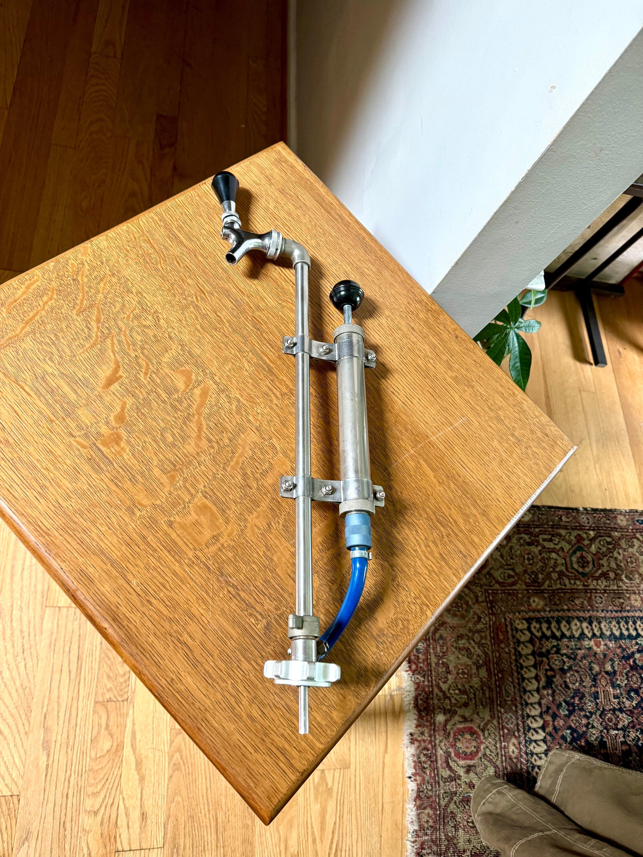 Vintage Beer Keg Tap | Hand Pump Keg Tap | Hoff-Stevens Pump Tap | Tap-Rite Beer Tap | Bar Decor | Keg Pump Tap