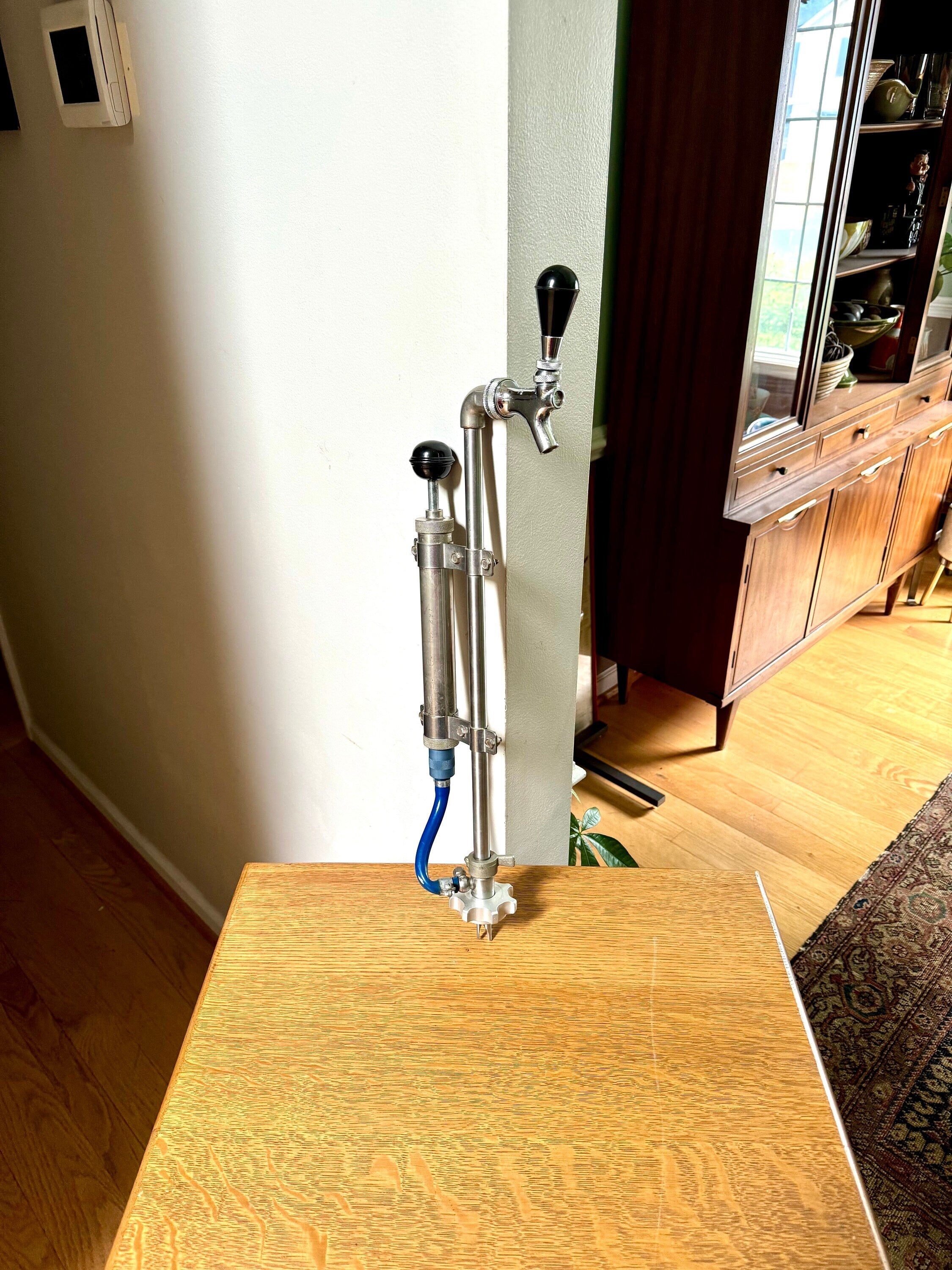 Vintage Beer Keg Tap | Hand Pump Keg Tap | Hoff-Stevens Pump Tap | Tap-Rite Beer Tap | Bar Decor | Keg Pump Tap