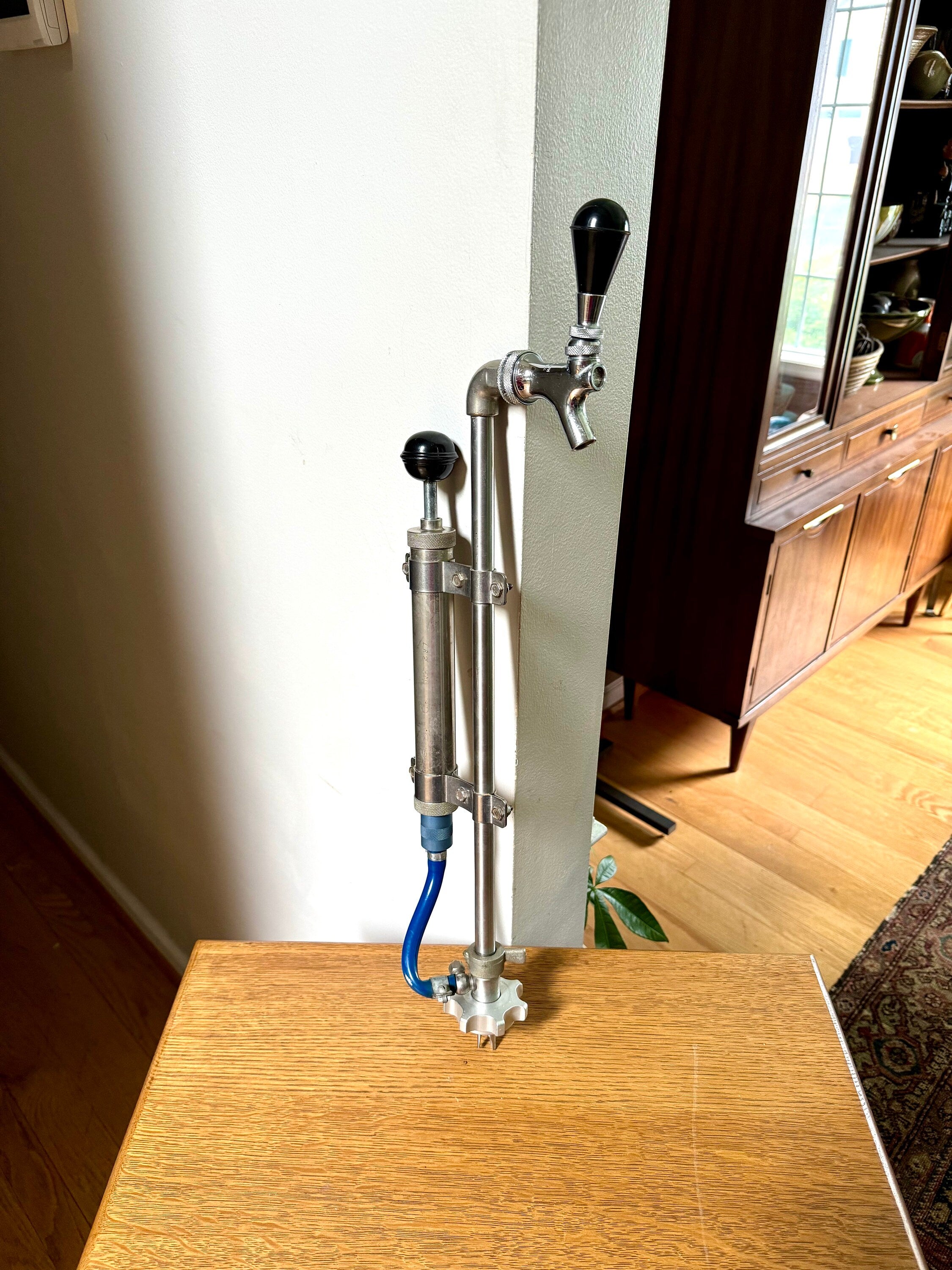 Vintage Beer Keg Tap | Hand Pump Keg Tap | Hoff-Stevens Pump Tap | Tap-Rite Beer Tap | Bar Decor | Keg Pump Tap