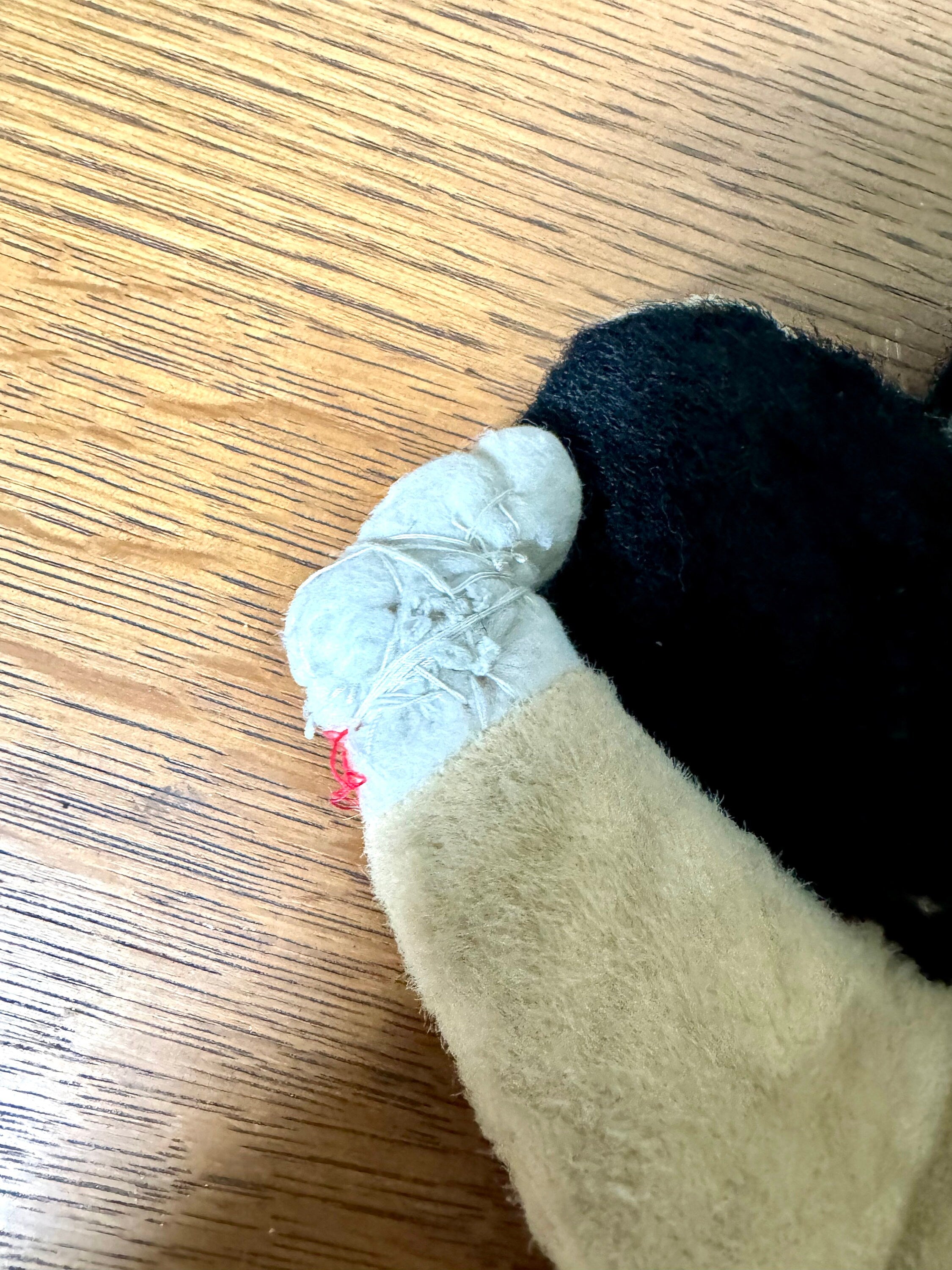 Vintage Distressed Mighty Mouse Stuffed Animal | Ideal Mighty Mouse | Ideal Toy Mighty Mouse | Distressed Mighty Mouse